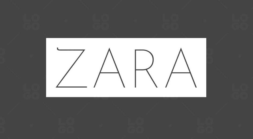 Zara logo variation