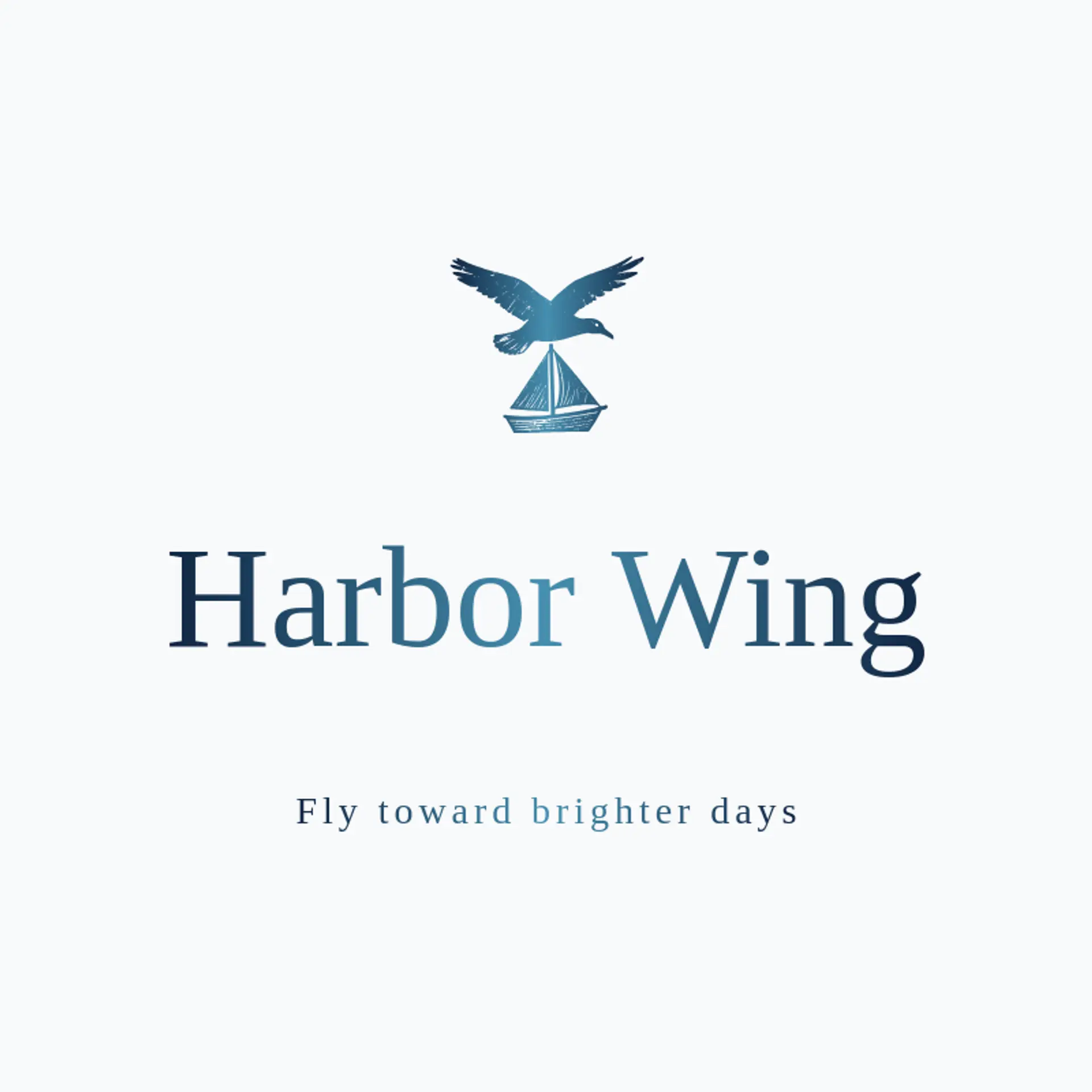 Harbor Wing logo for beach