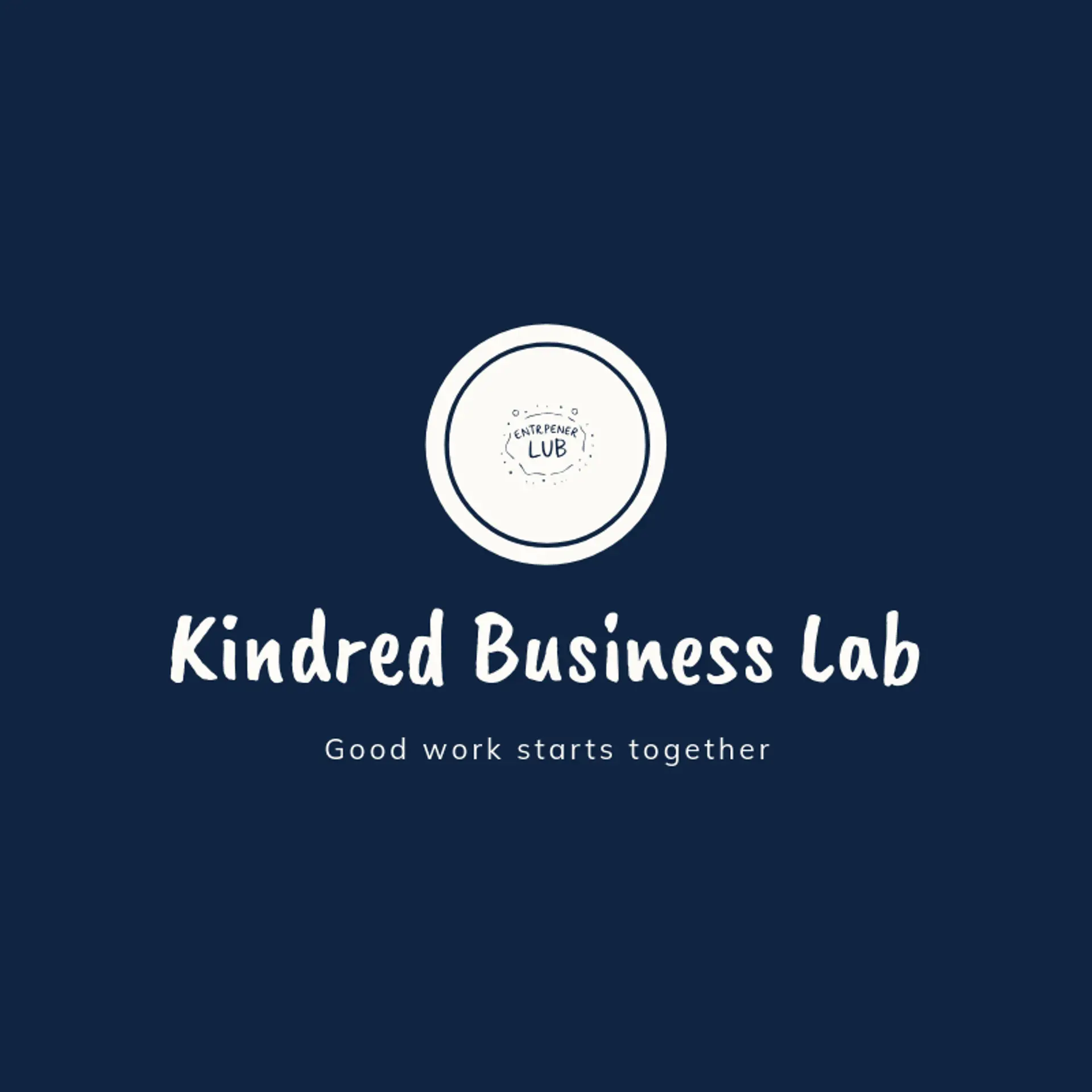 Kindred Business Lab logo for entrepreneur