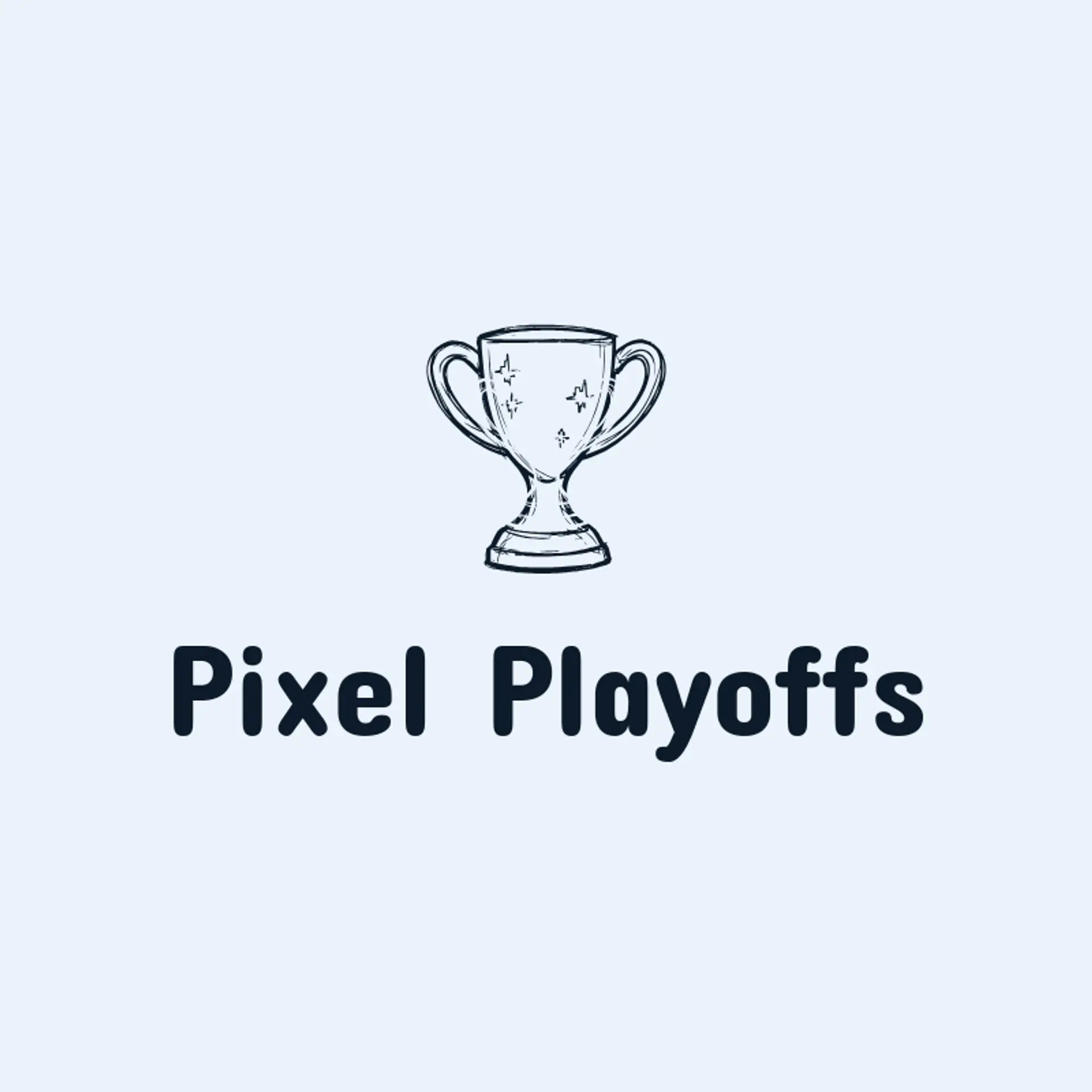 Pixel Playoffs logo for tournament