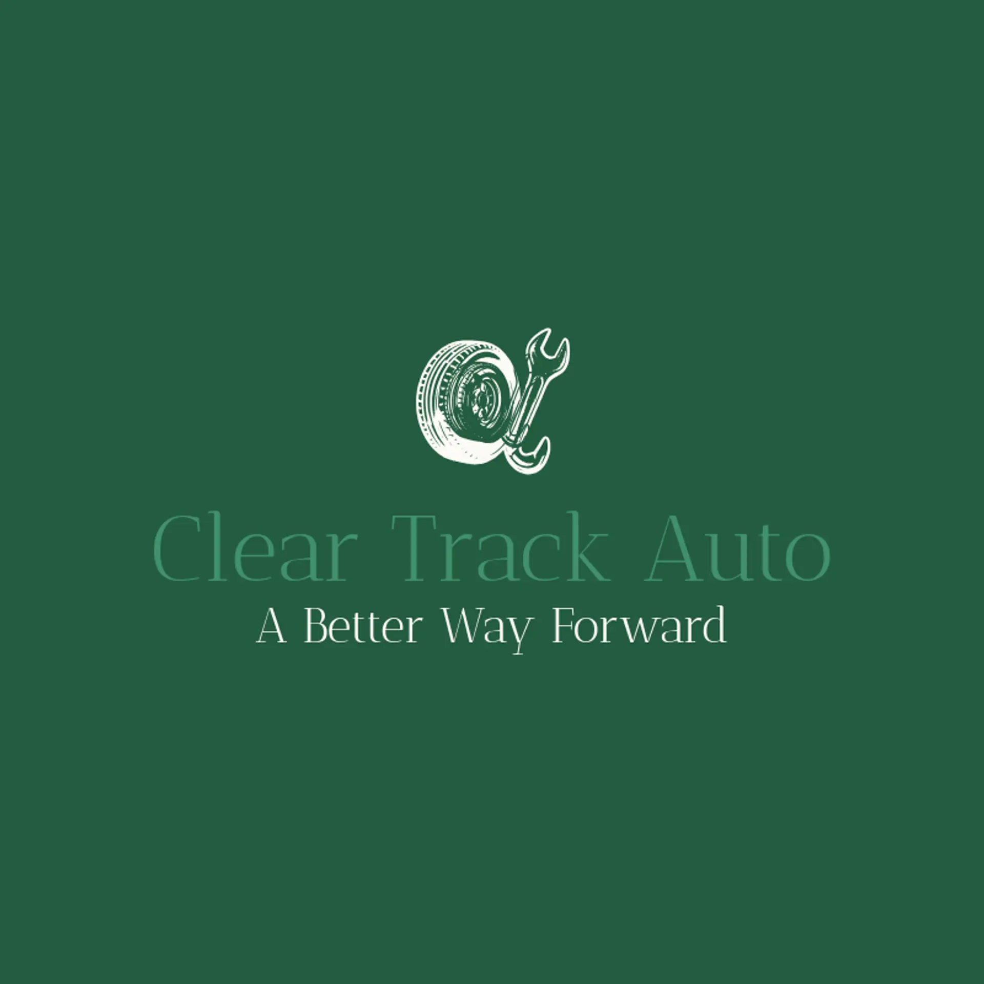 Clear Track Auto logo for turbo
