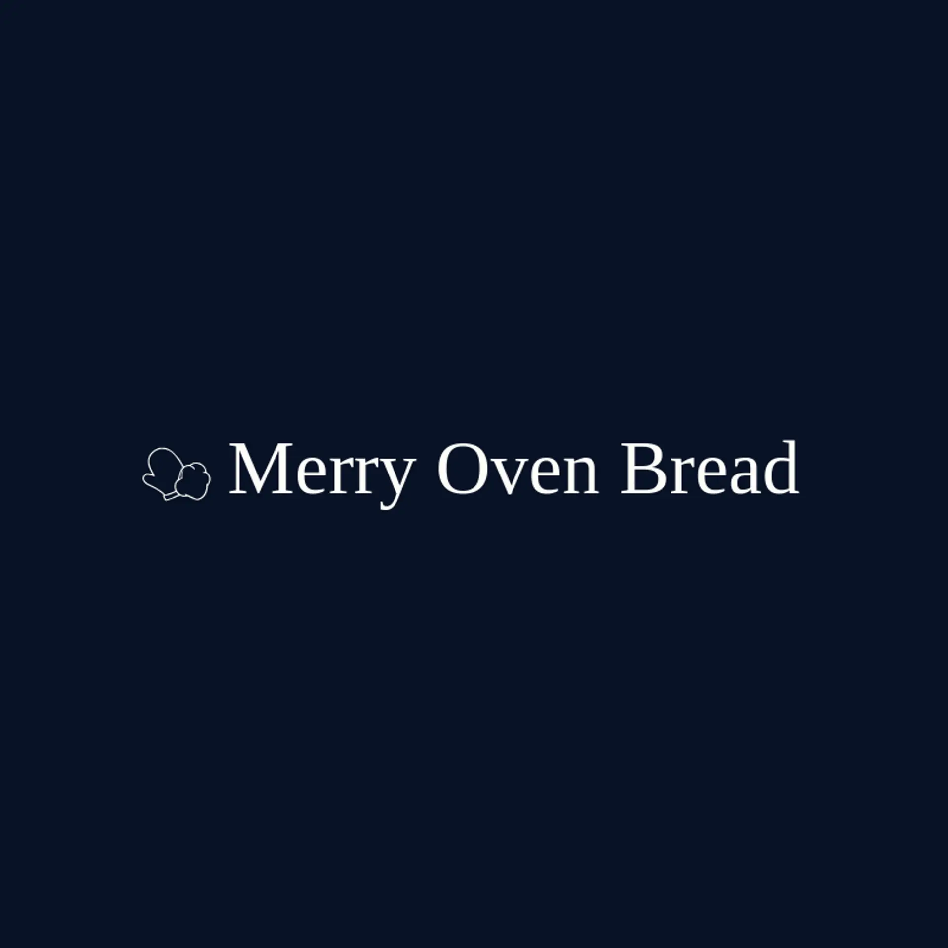 Merry Oven Bread logo for bread