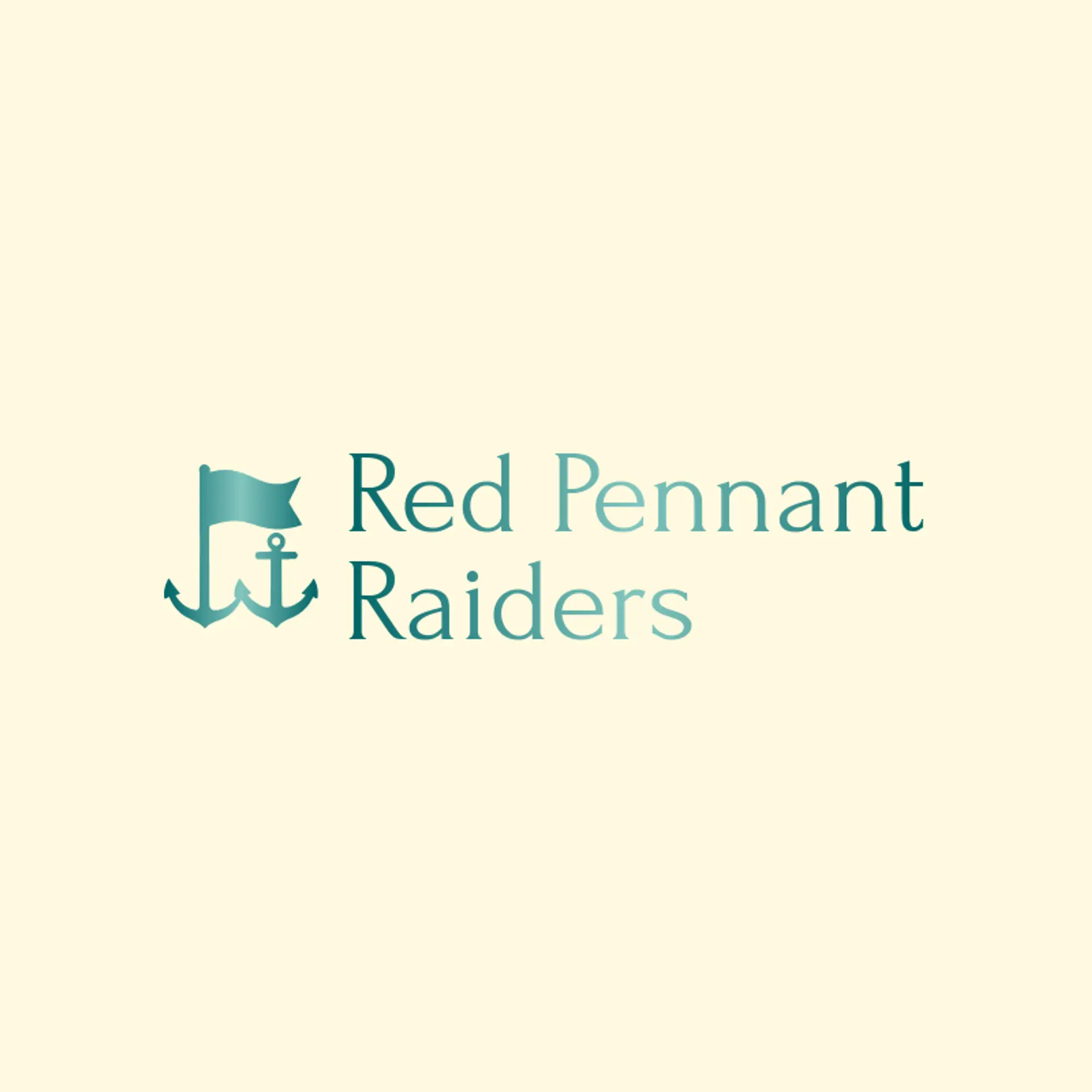 Red Pennant Raiders logo for pirate