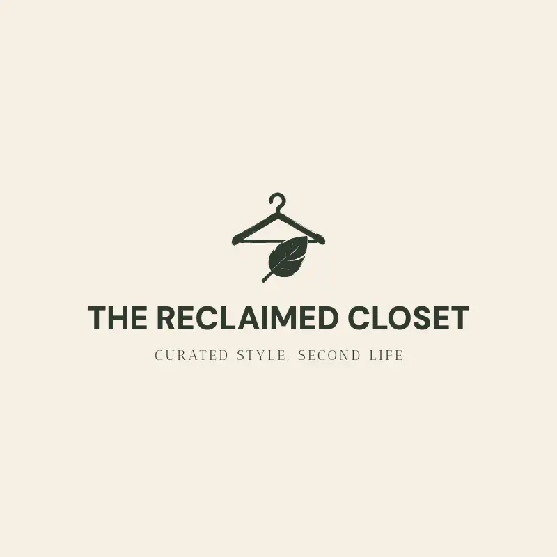 The Reclaimed Closet logo, a second hand clothing name idea
