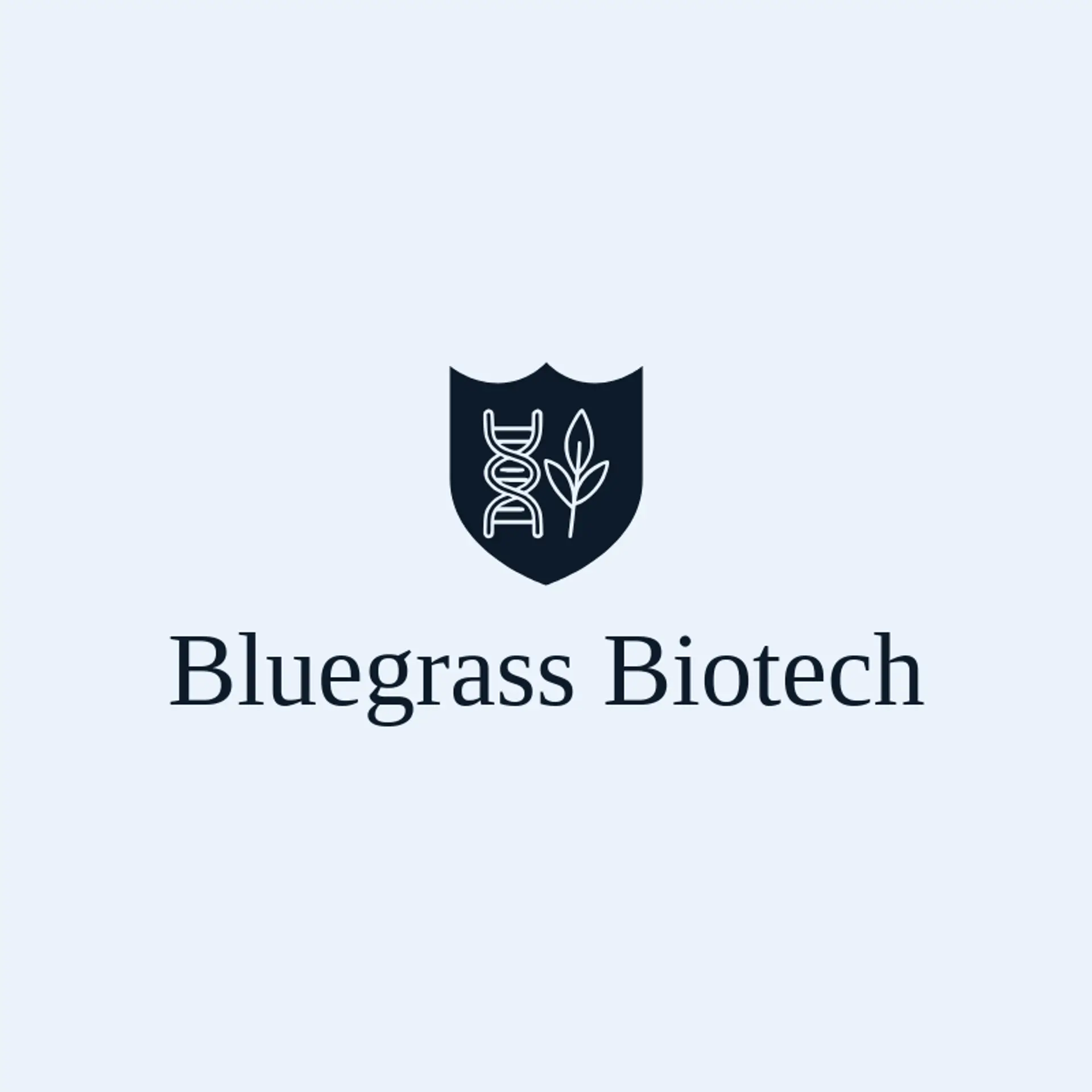 Bluegrass Biotech logo for biotechnology
