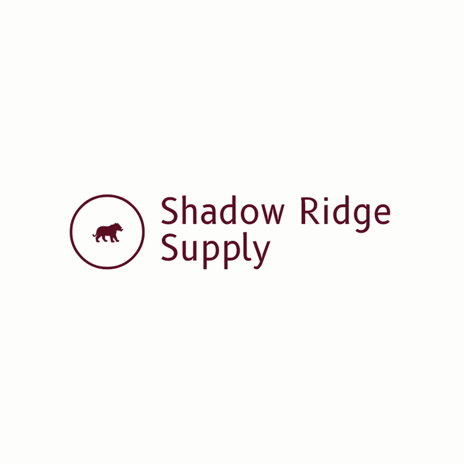 Shadow Ridge Supply logo for predator