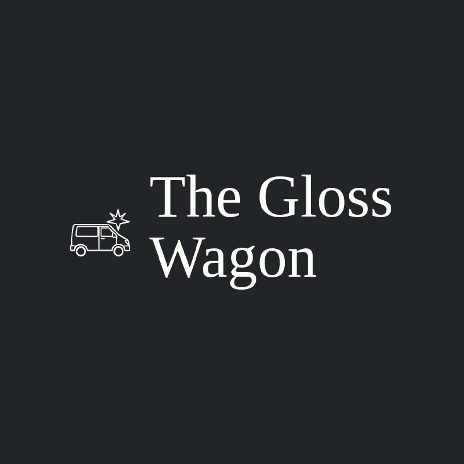 The Gloss Wagon logo for mobile detailing