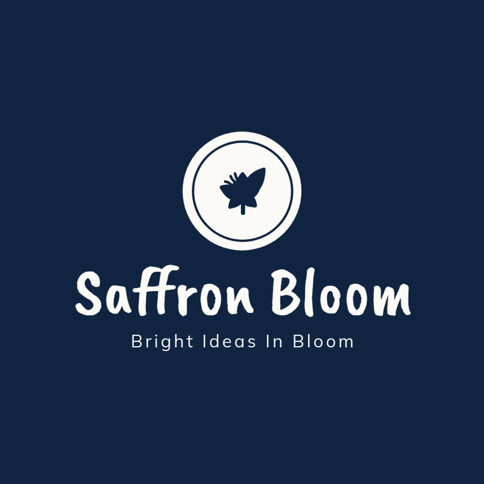 Saffron Bloom logo for desi