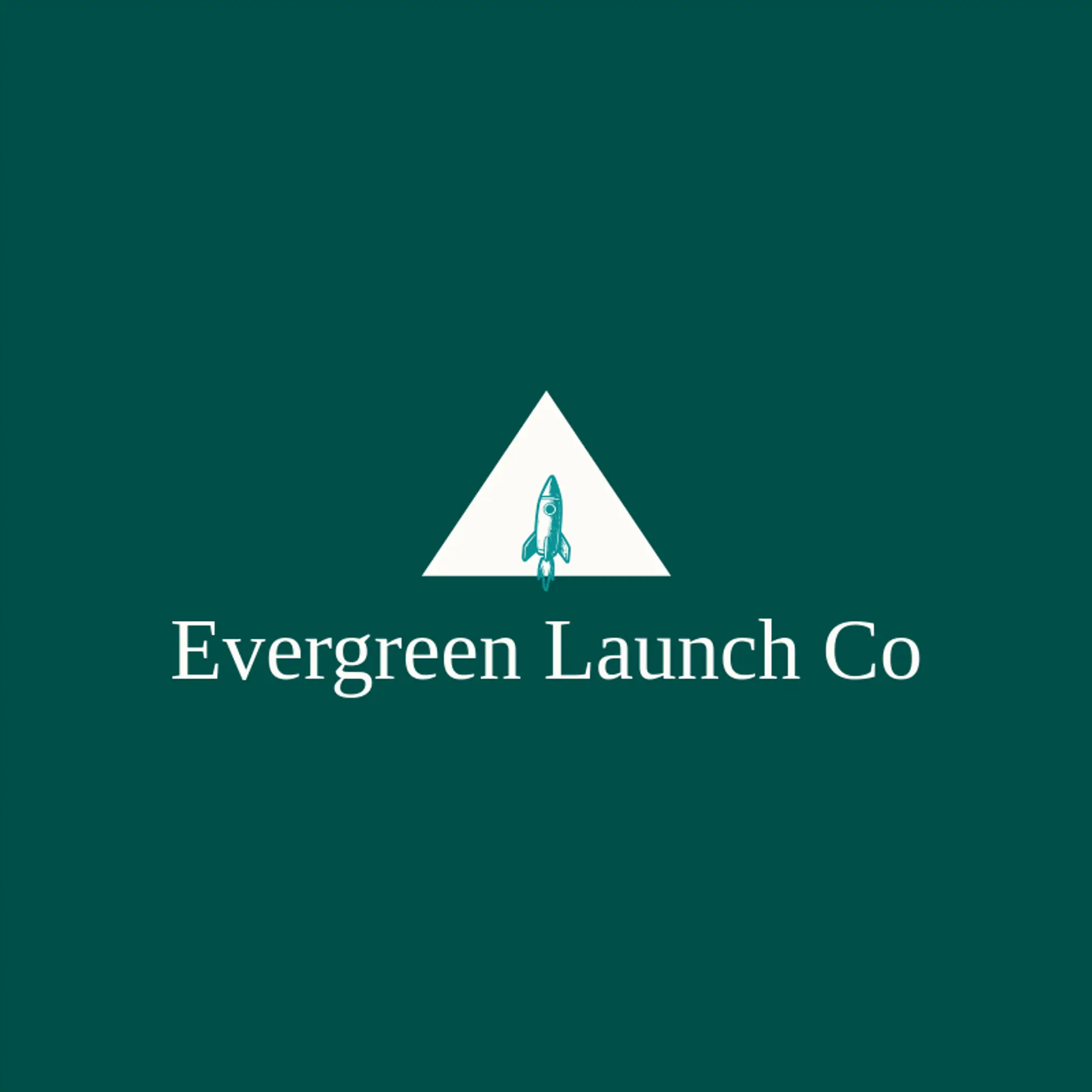 Evergreen Launch Co logo for launch