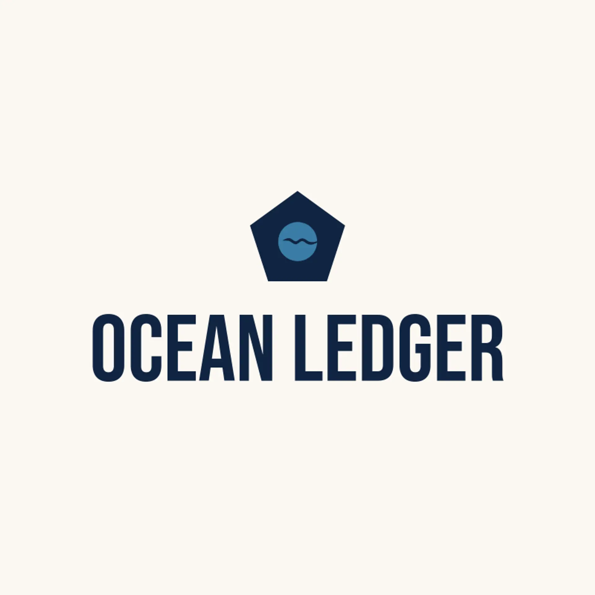 Ocean Ledger logo for money