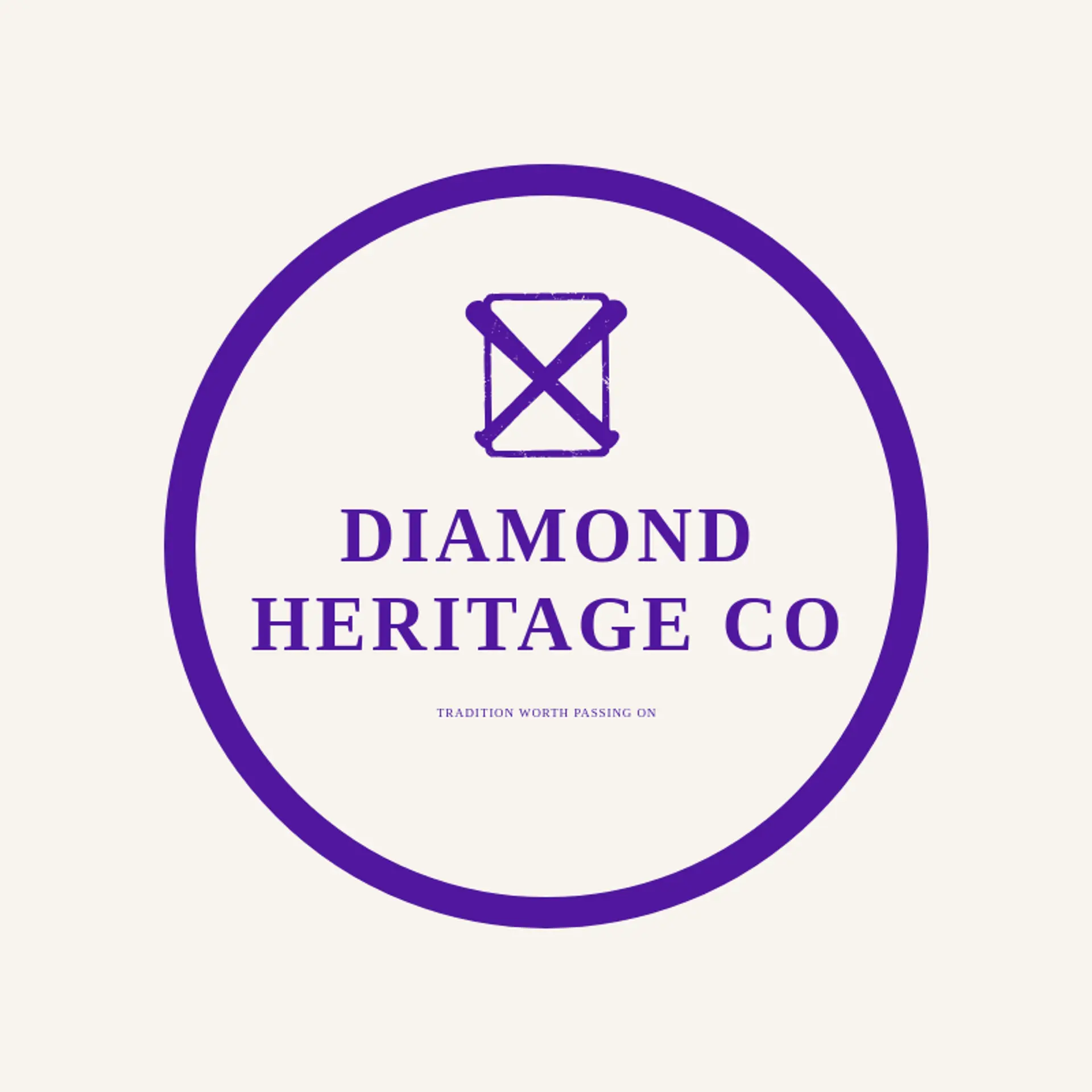 Diamond Heritage Co logo for sports card