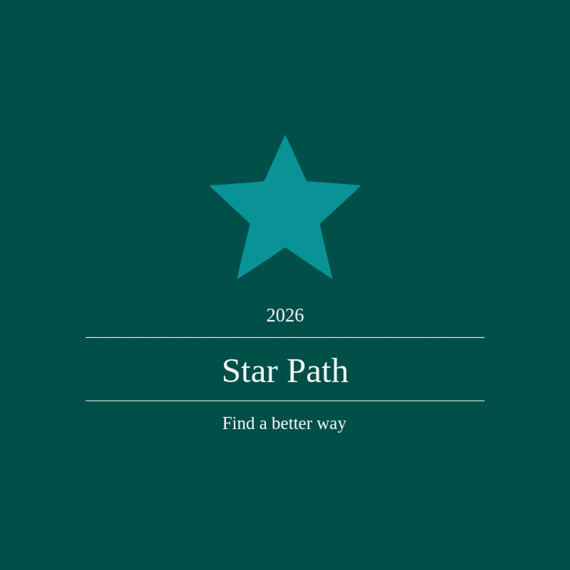 Star Path logo for cash