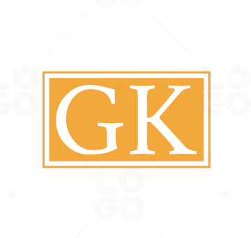 GK logo with the theme of galaxy speed and style that is suitable for  creative and business industries. KG Letter Logo design for all webpage  media an Stock Vector Image & Art -