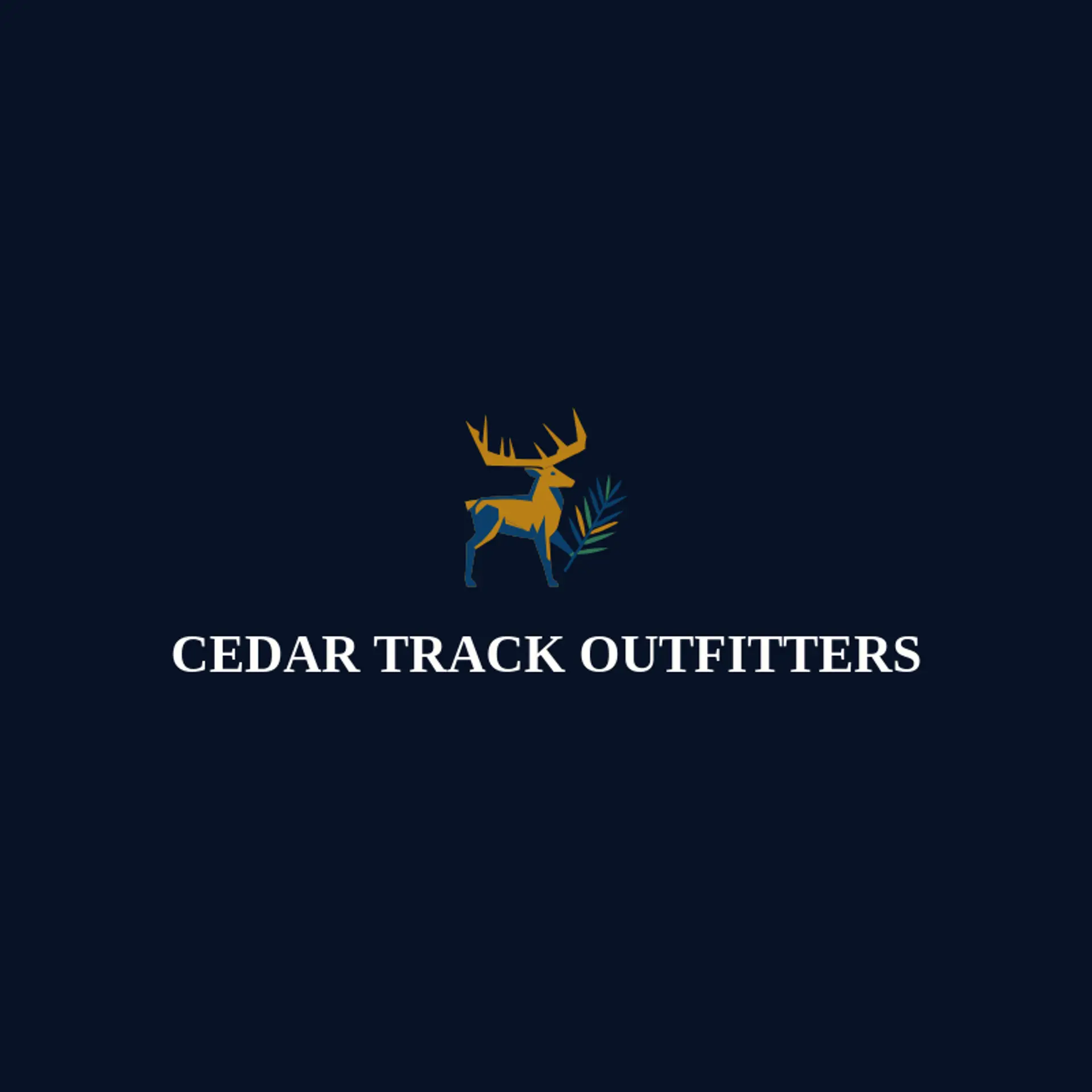 Cedar Track Outfitters logo for deer hunting