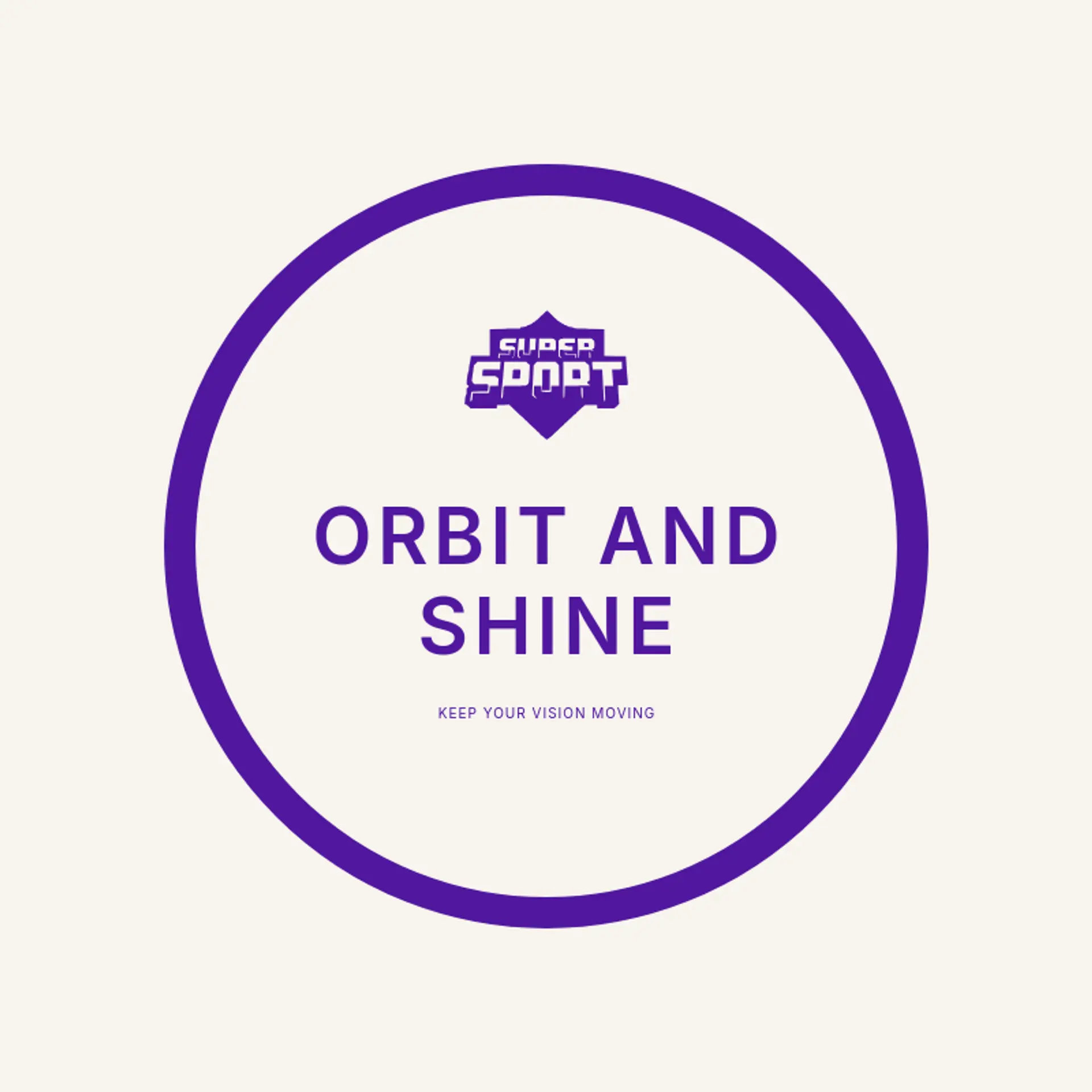 Orbit and Shine logo for super