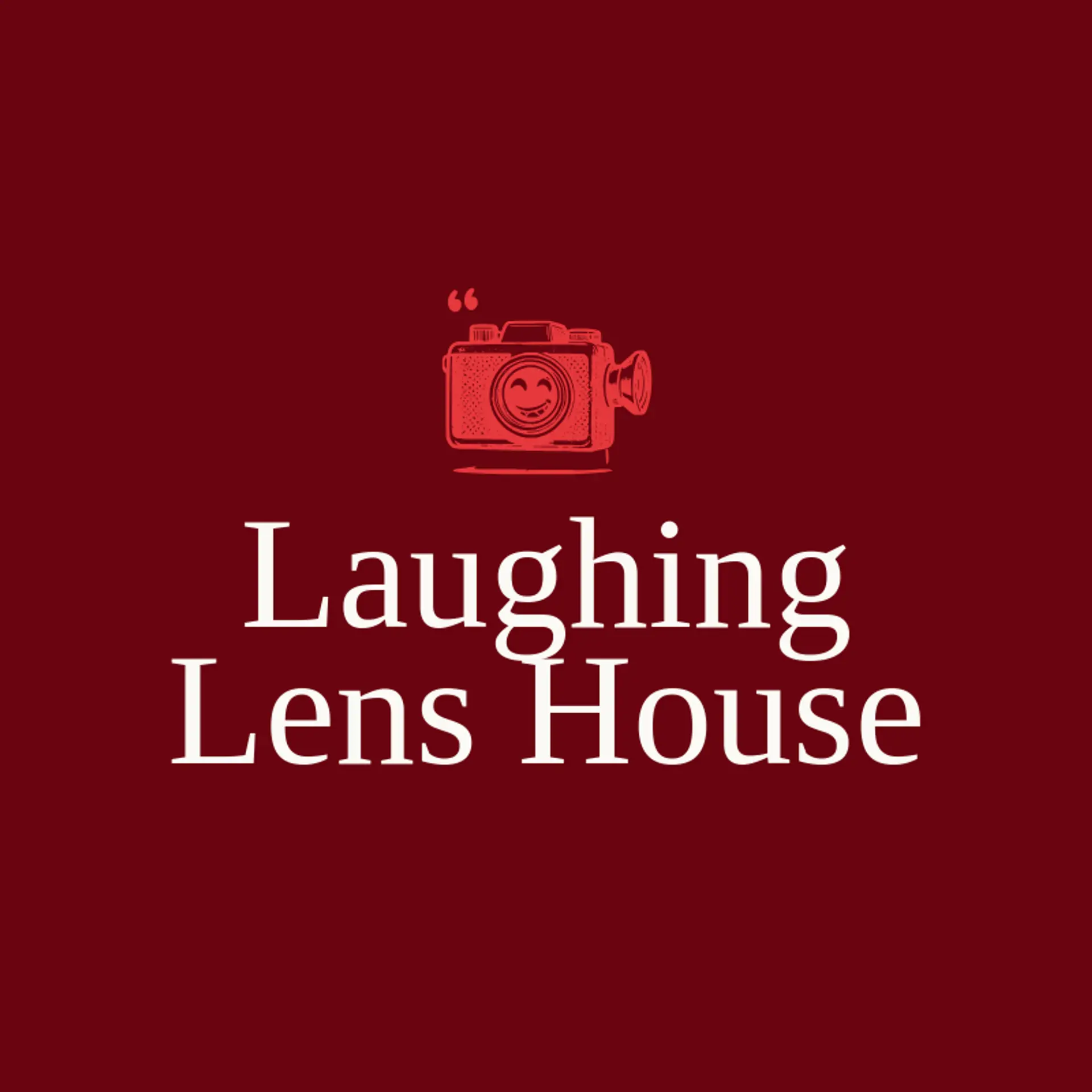 Laughing Lens House logo for movie studio