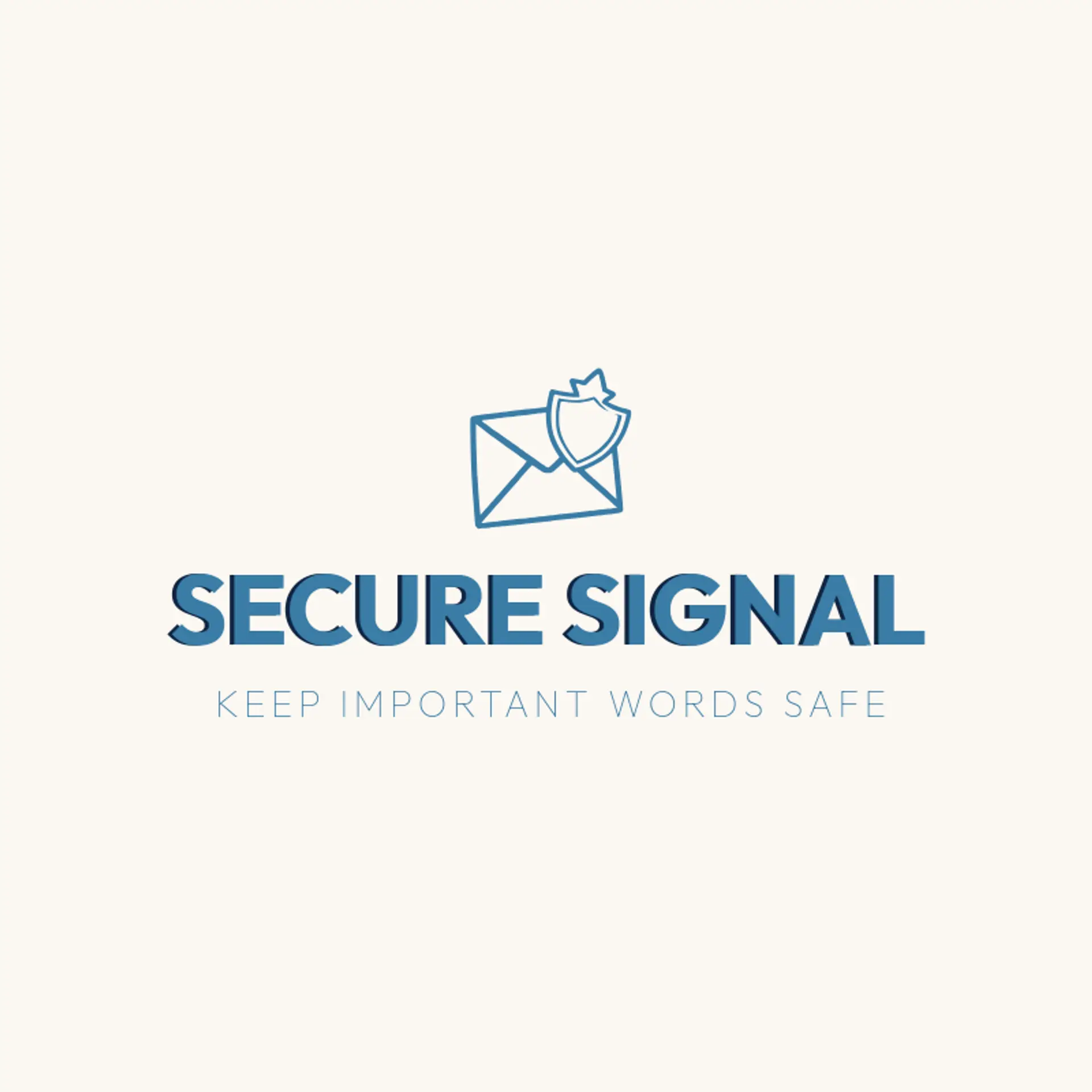 Secure Signal logo for email