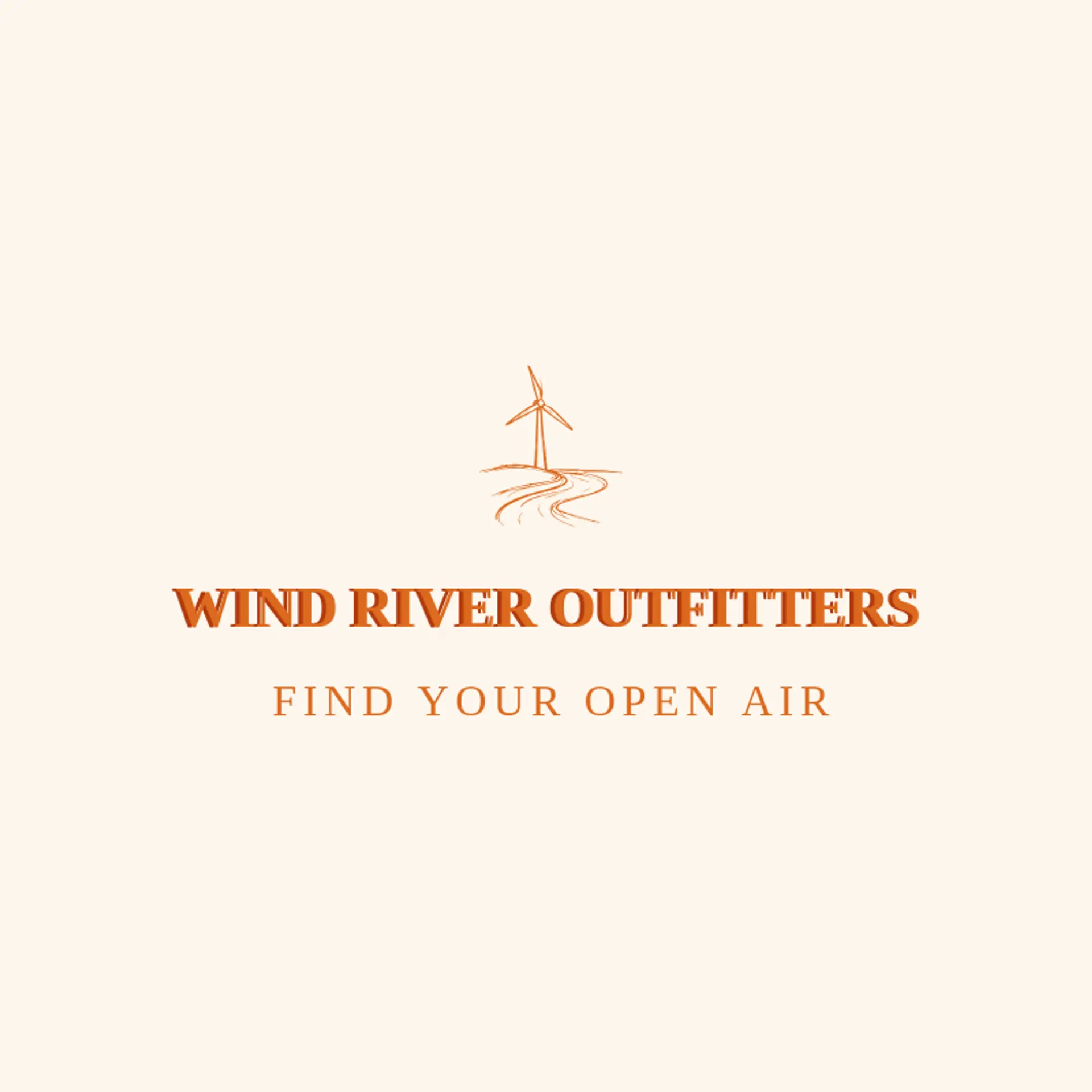 Wind River Outfitters logo for wind