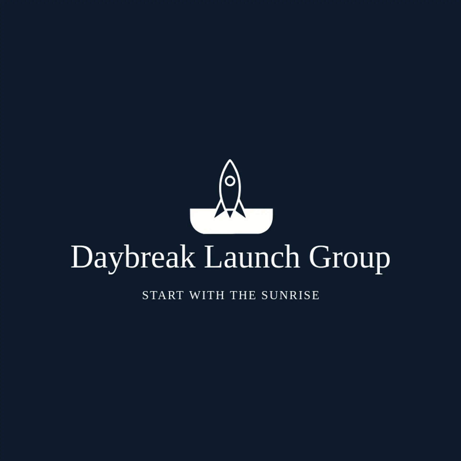 Daybreak Launch Group logo for launch