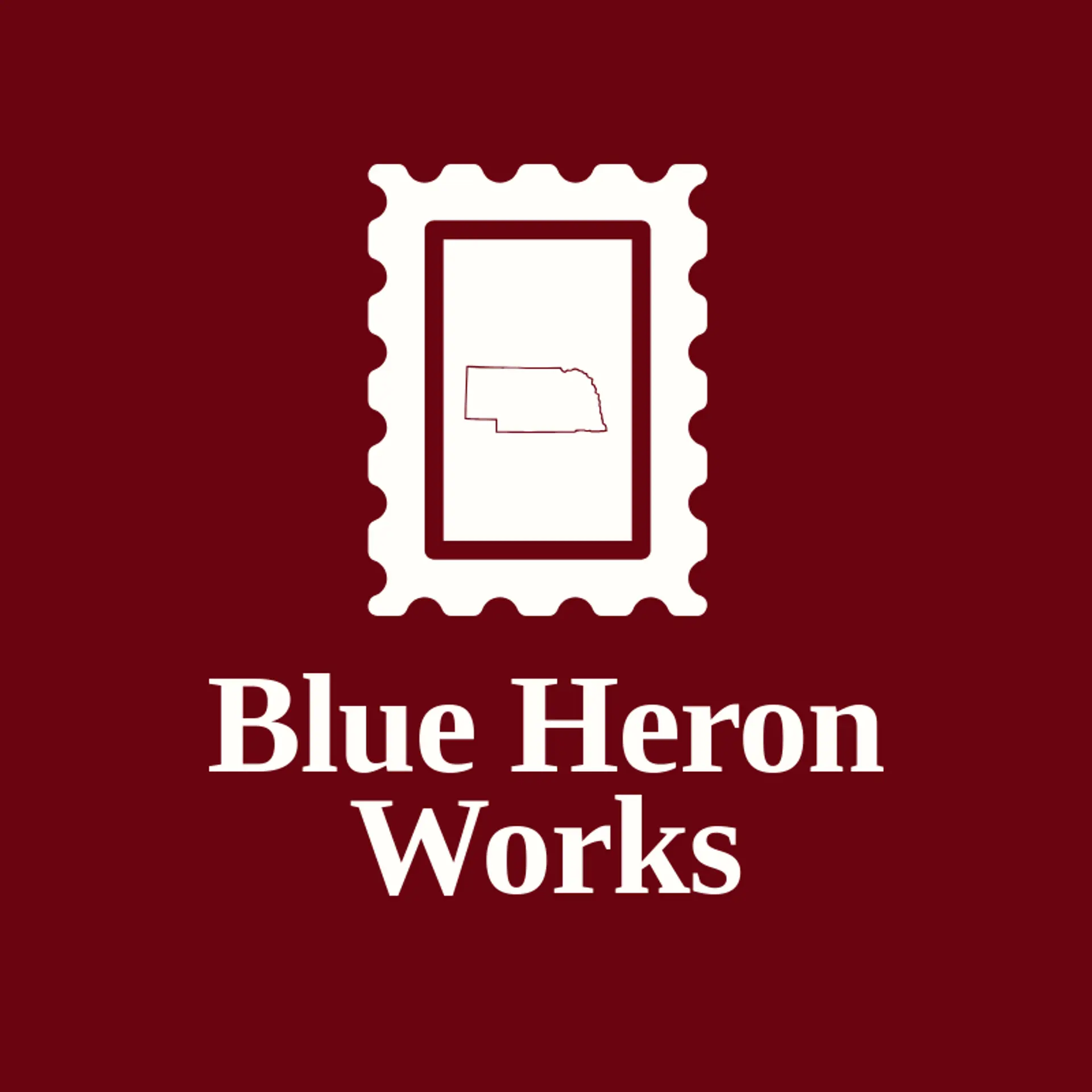 Blue Heron Works logo for nebraska