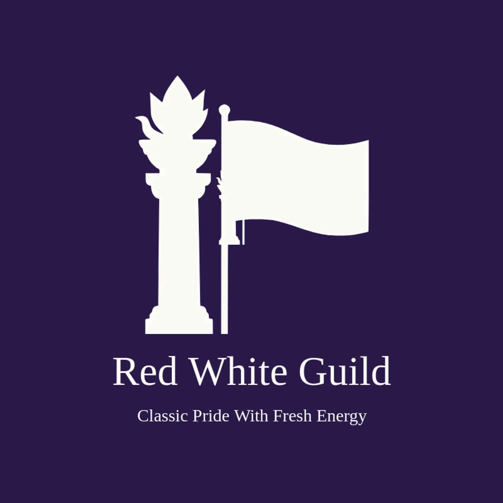 Red White Guild logo for american flag