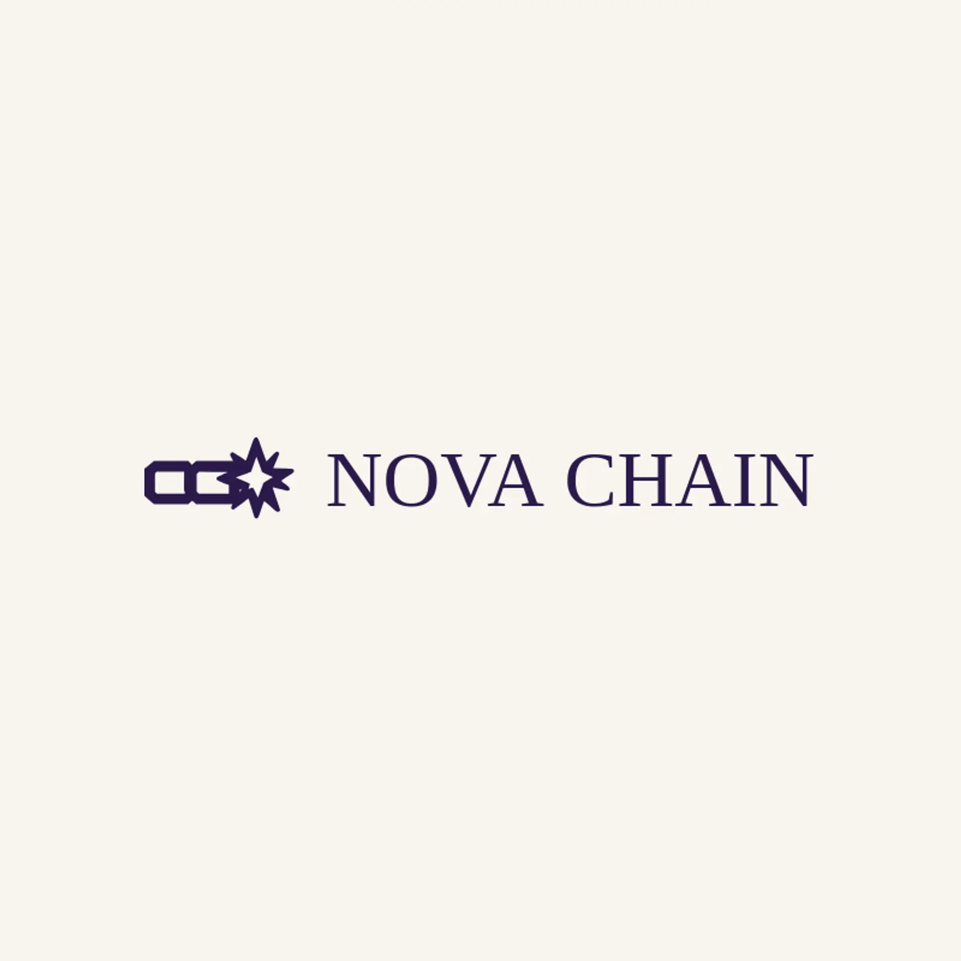 Nova Chain logo for blockchain