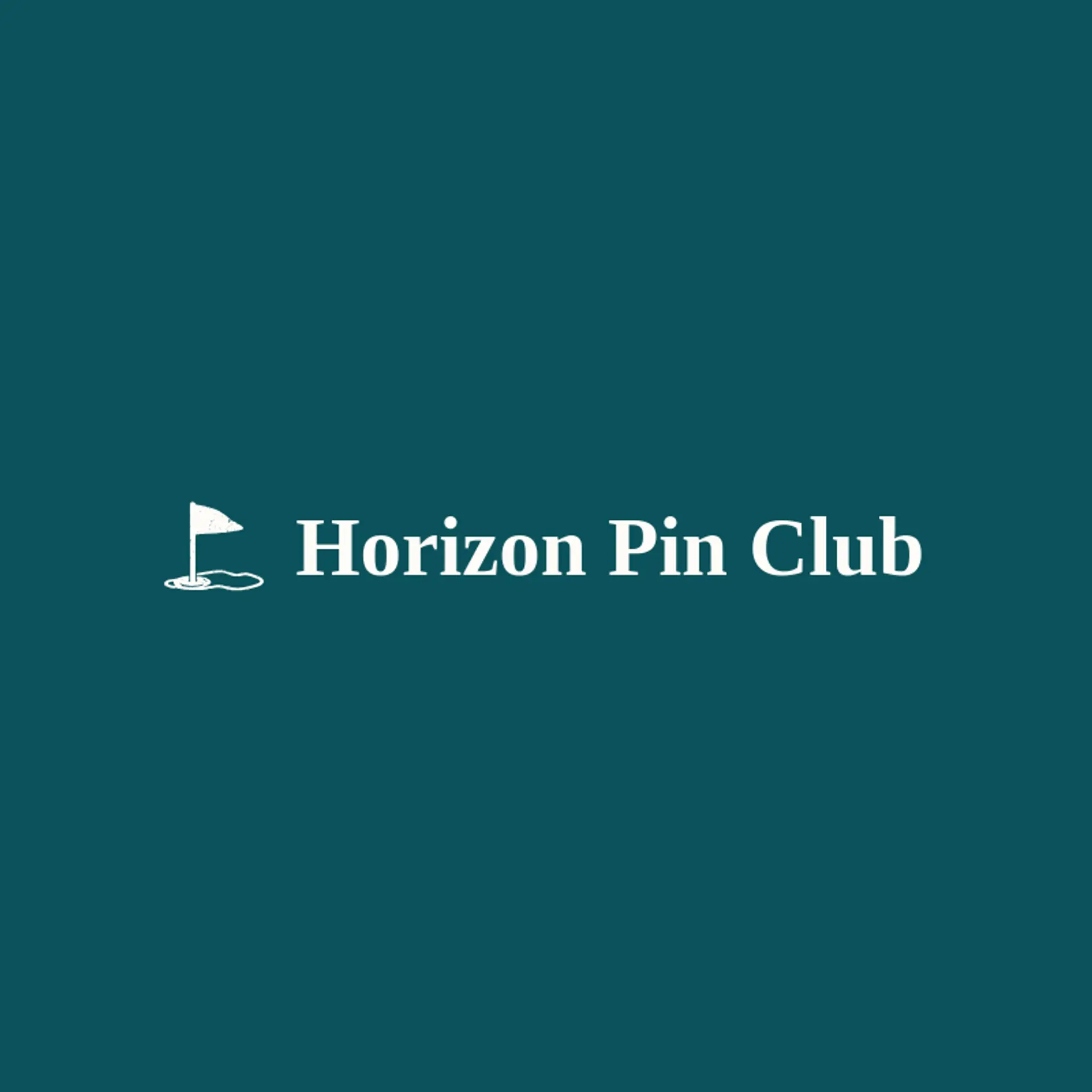 Horizon Pin Club logo for golf course