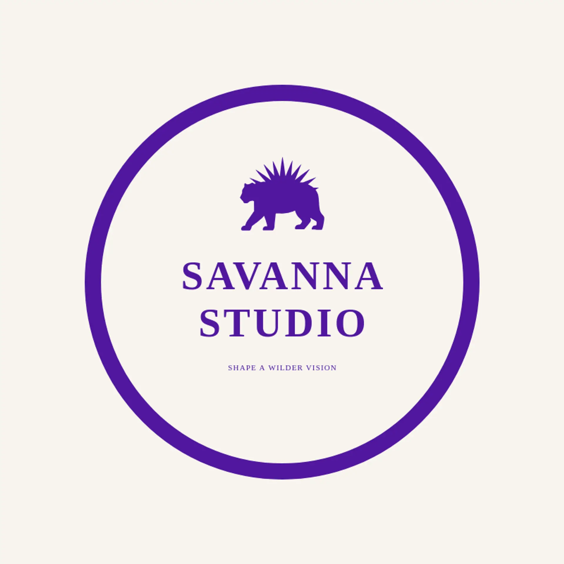 Savanna Studio logo for leopard