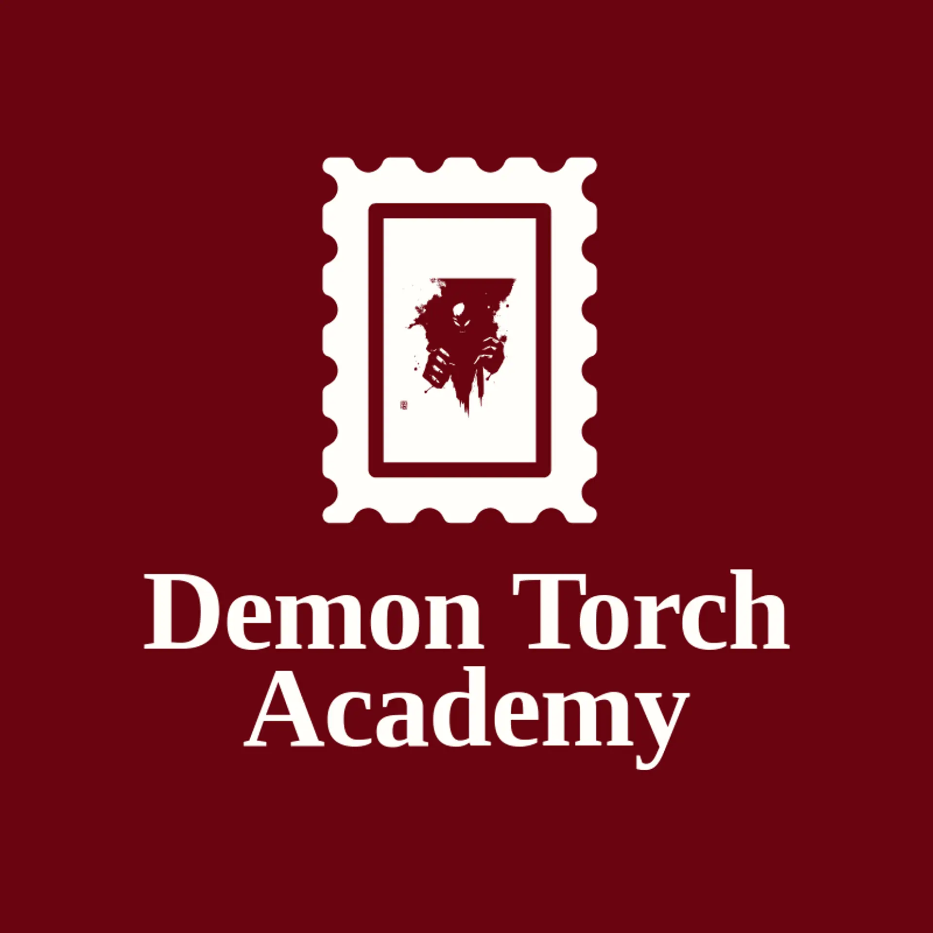 Demon Torch Academy logo for demon