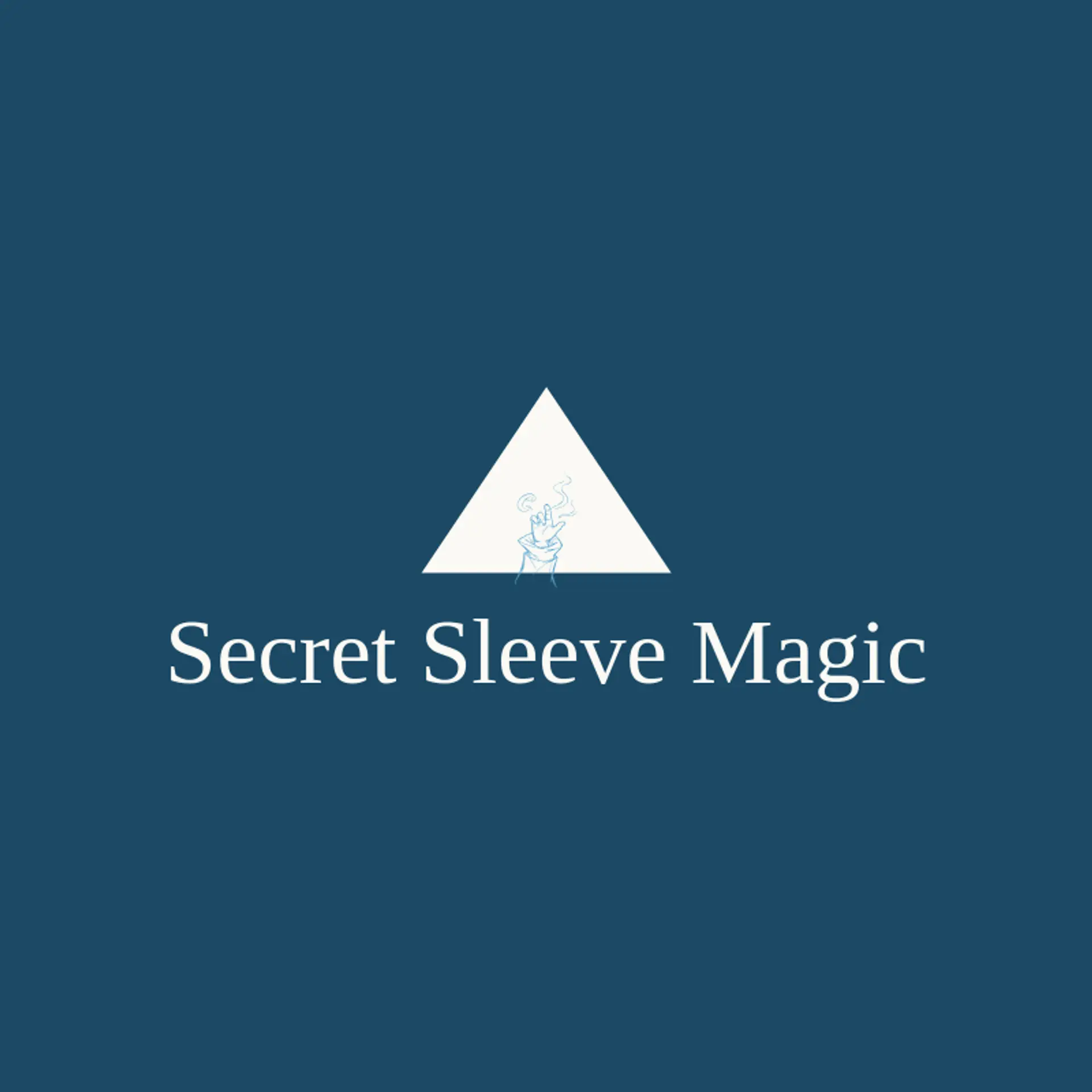 Secret Sleeve Magic logo for magician