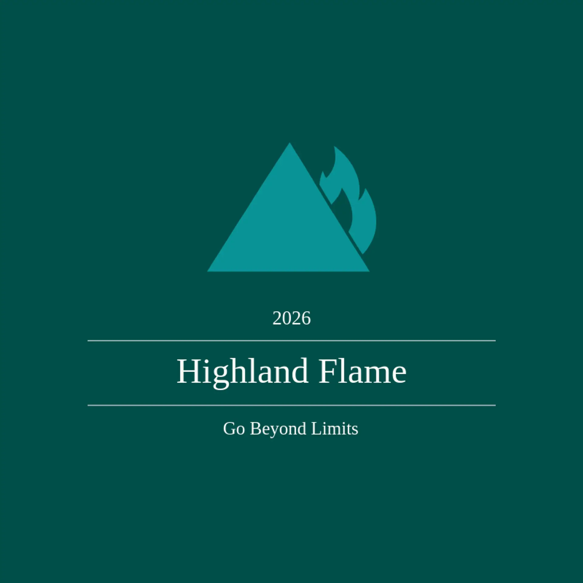 Highland Flame logo for flame