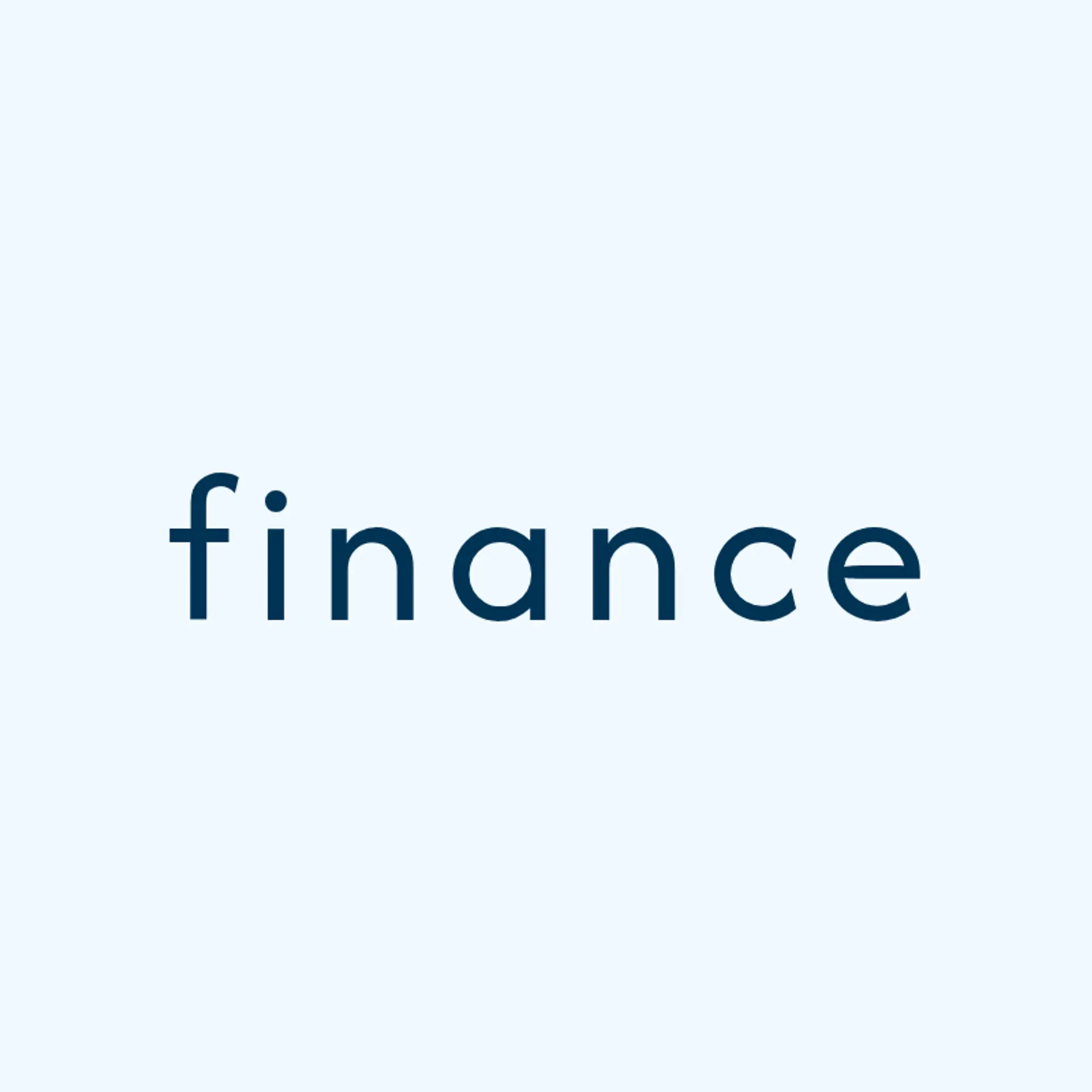 Finance logo for finance