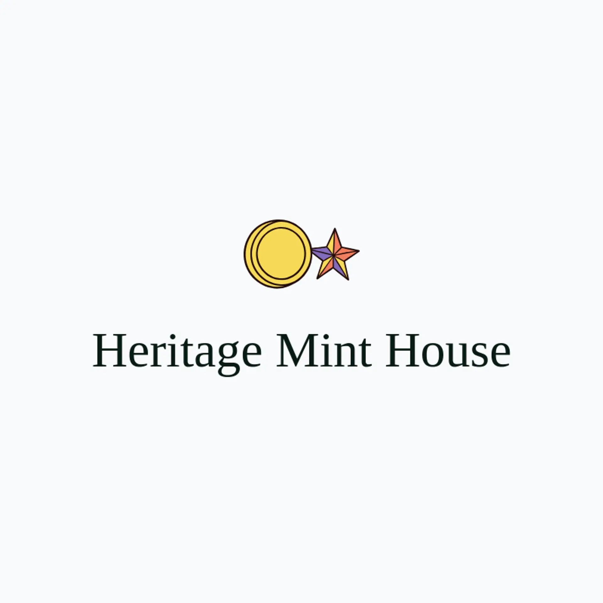 Heritage Mint House logo for coin