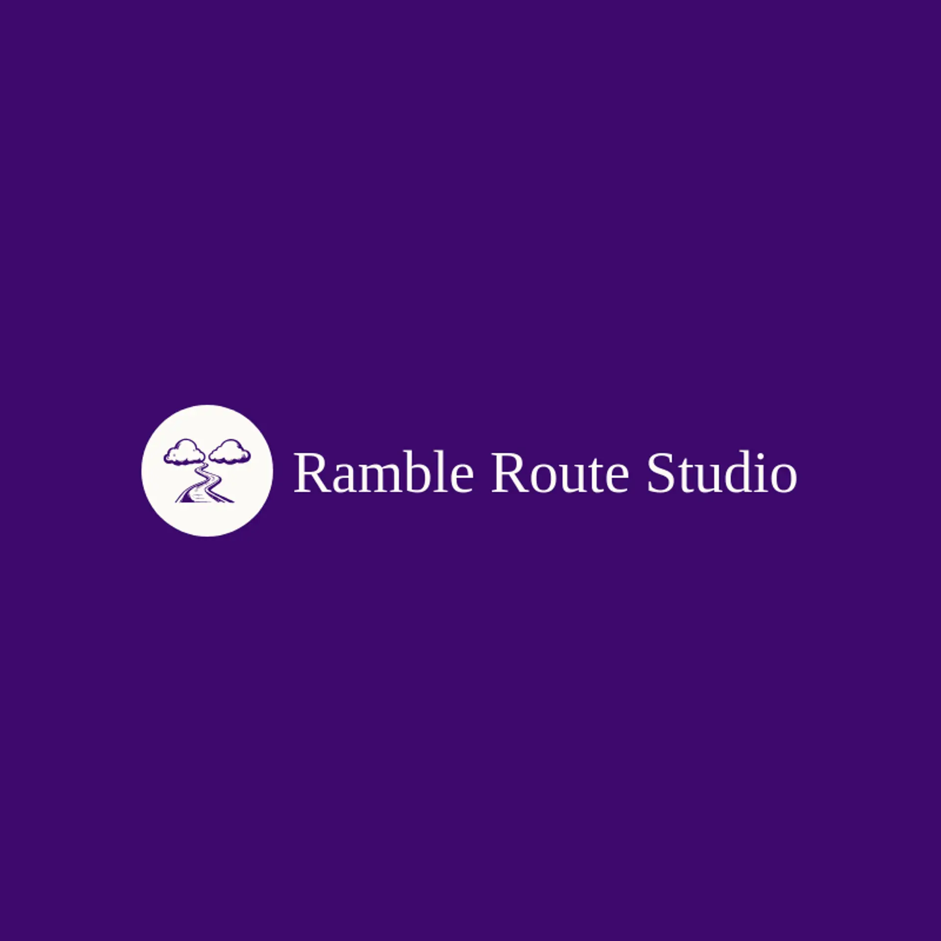 Ramble Route Studio logo for trail
