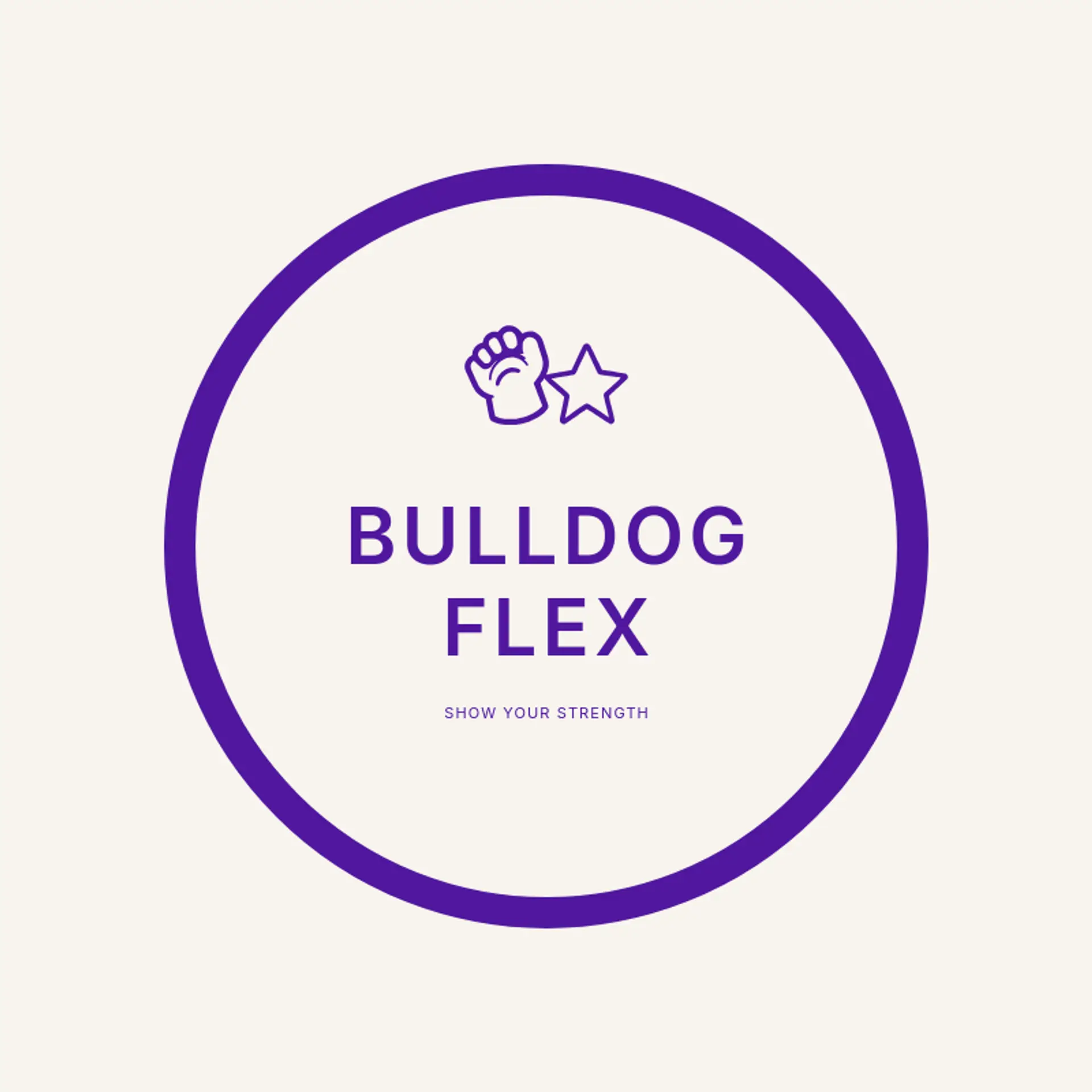 Bulldog Flex logo for bulldog