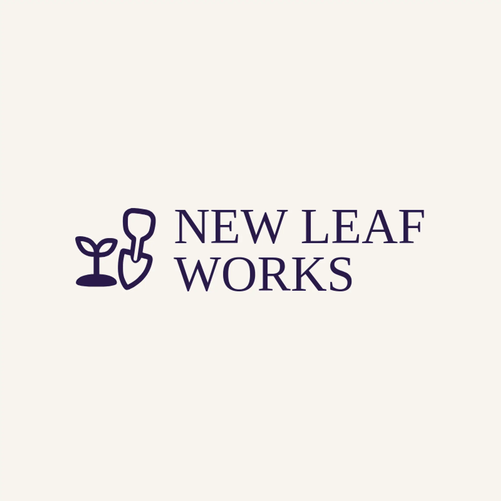 New Leaf Works logo for greenhouse