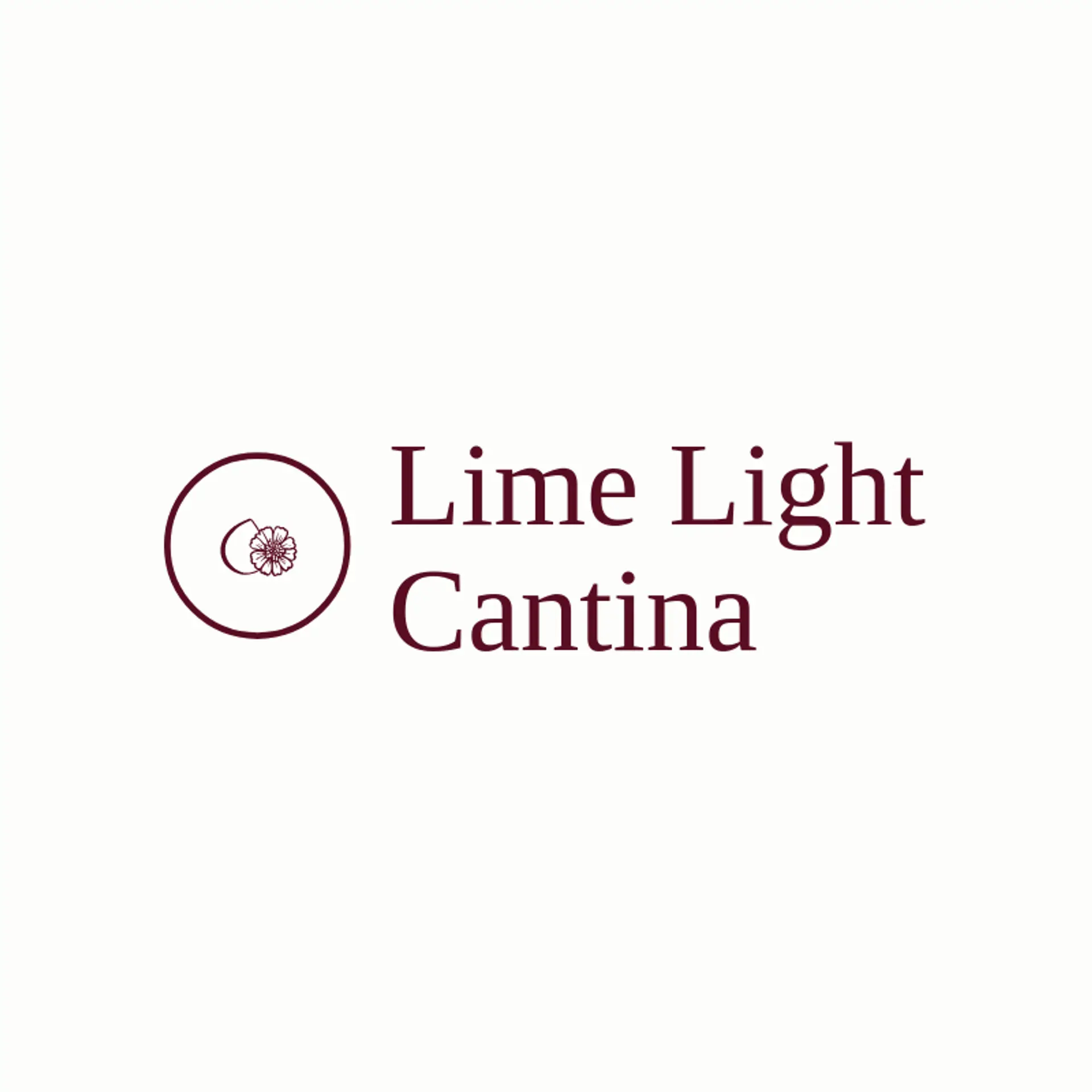 Lime Light Cantina logo for mexican restaurant