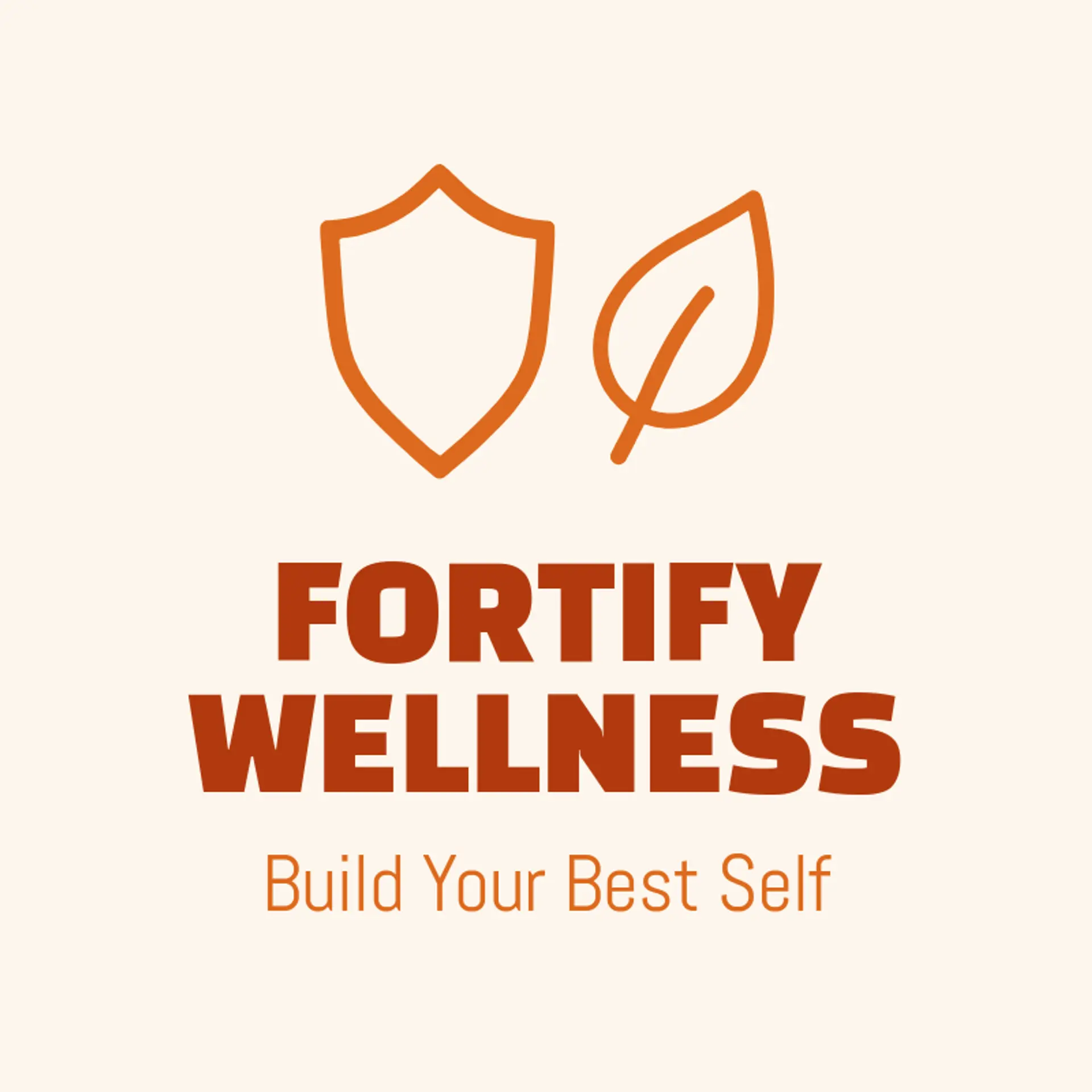 Fortify Wellness logo for health