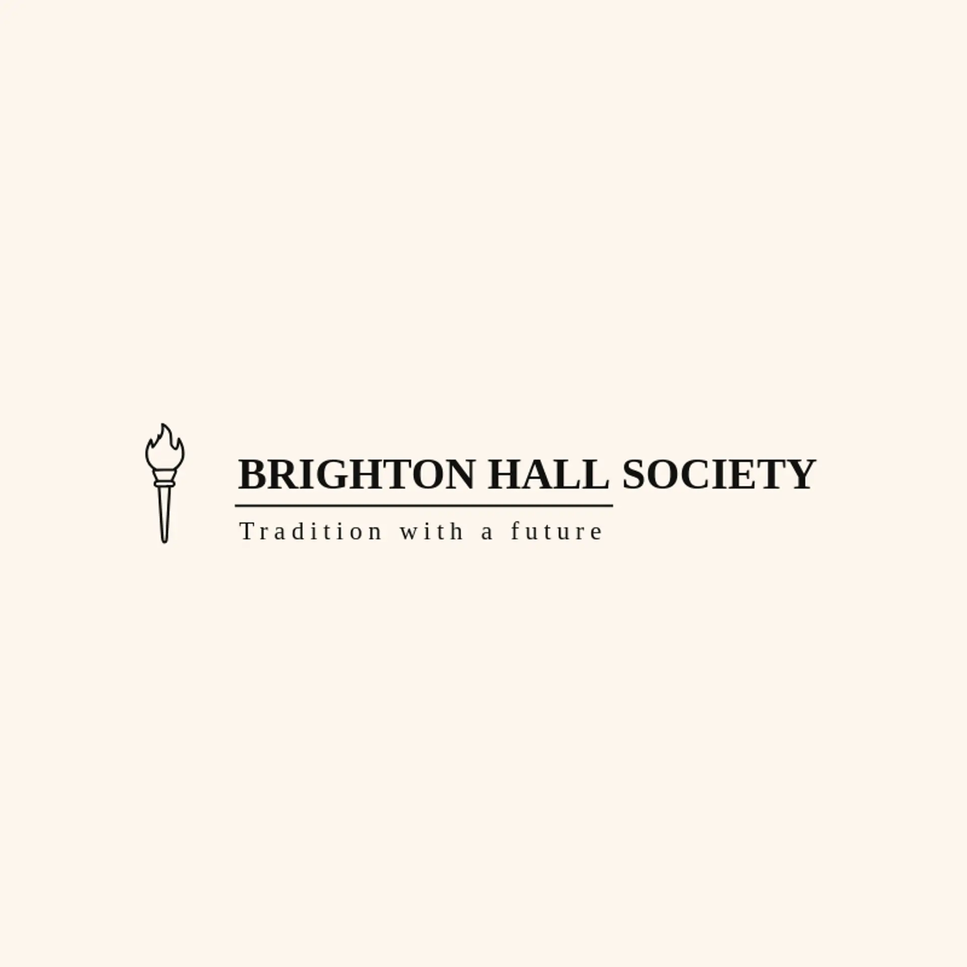Brighton Hall Society logo for coat of arms