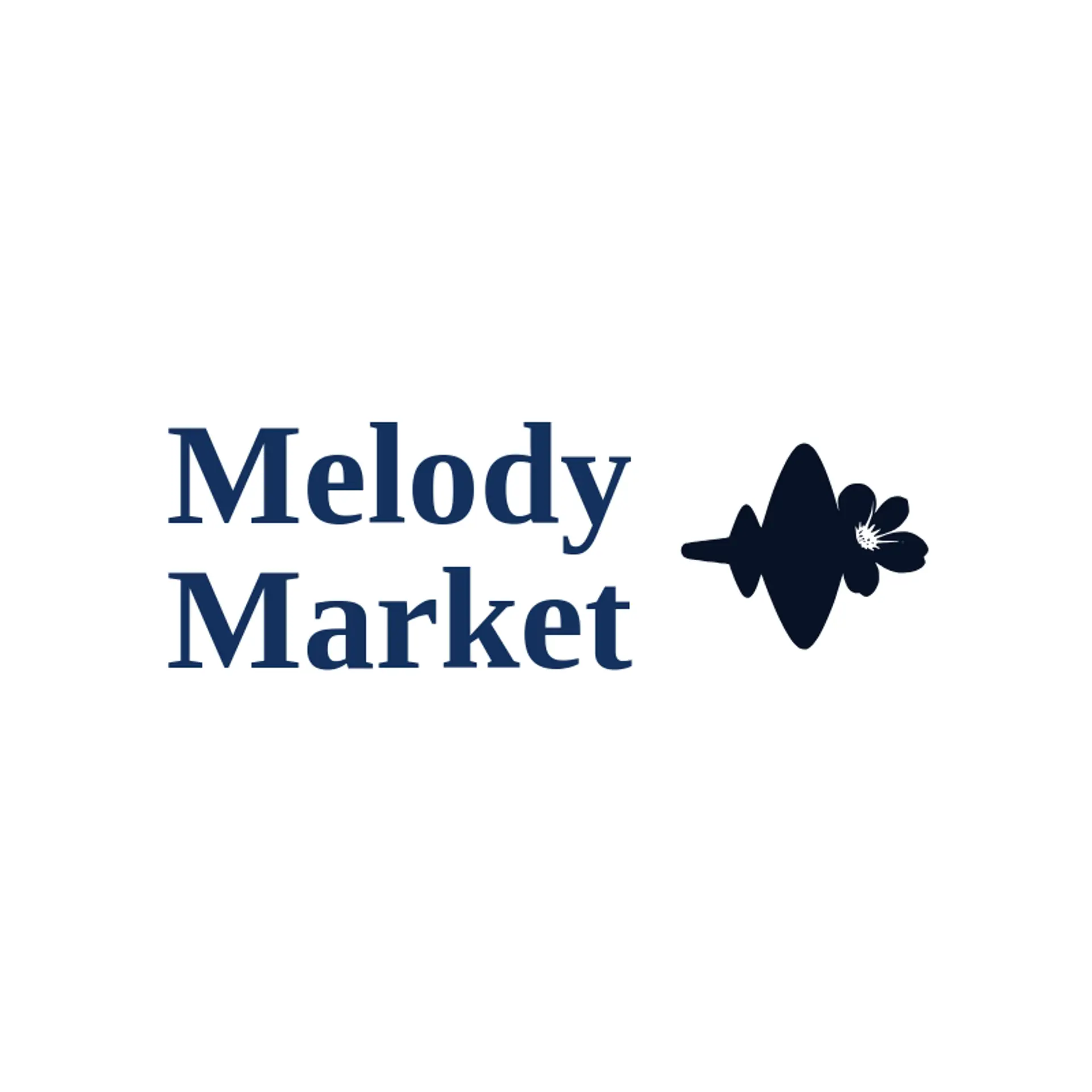 Melody Market logo for sound wave