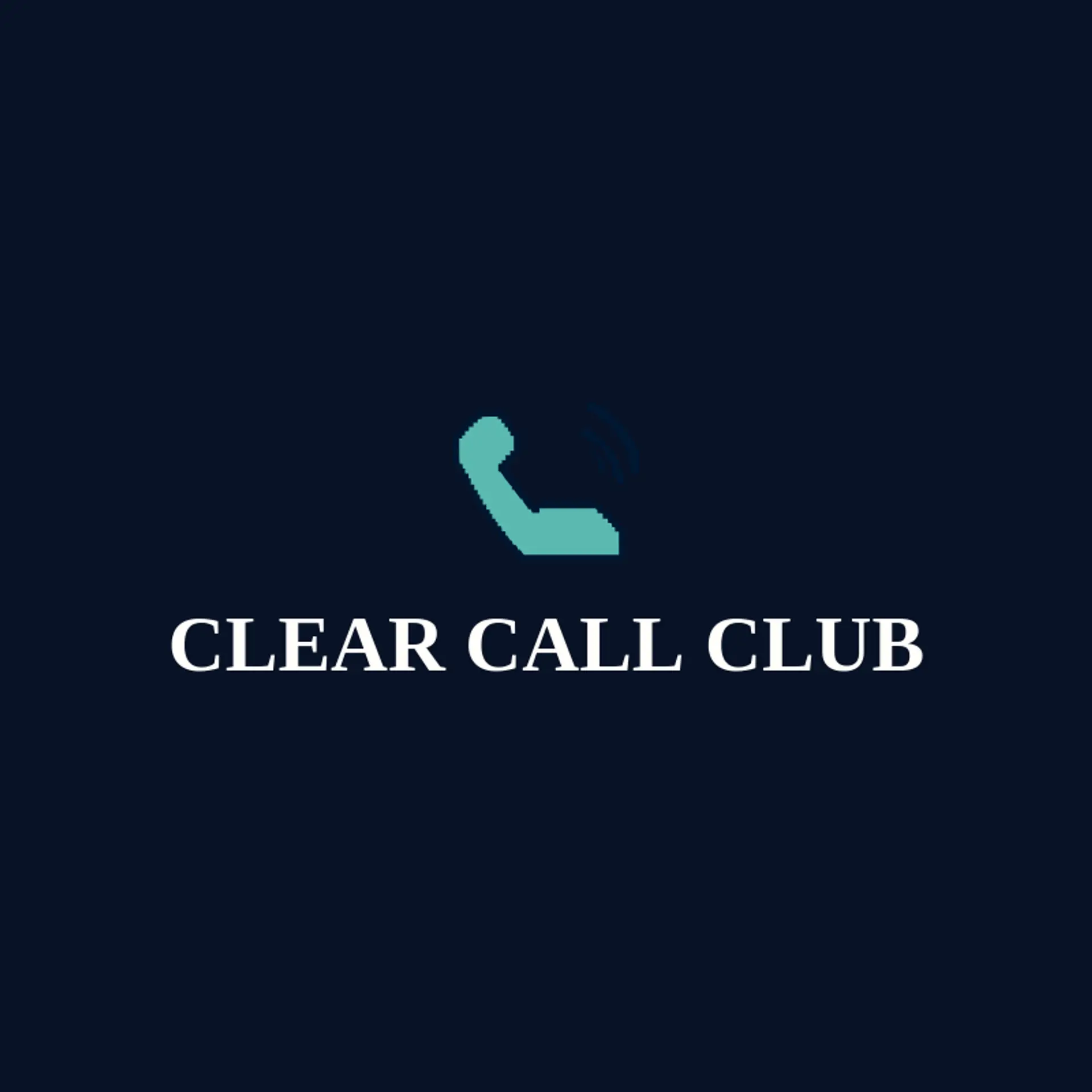 Clear Call Club logo for call