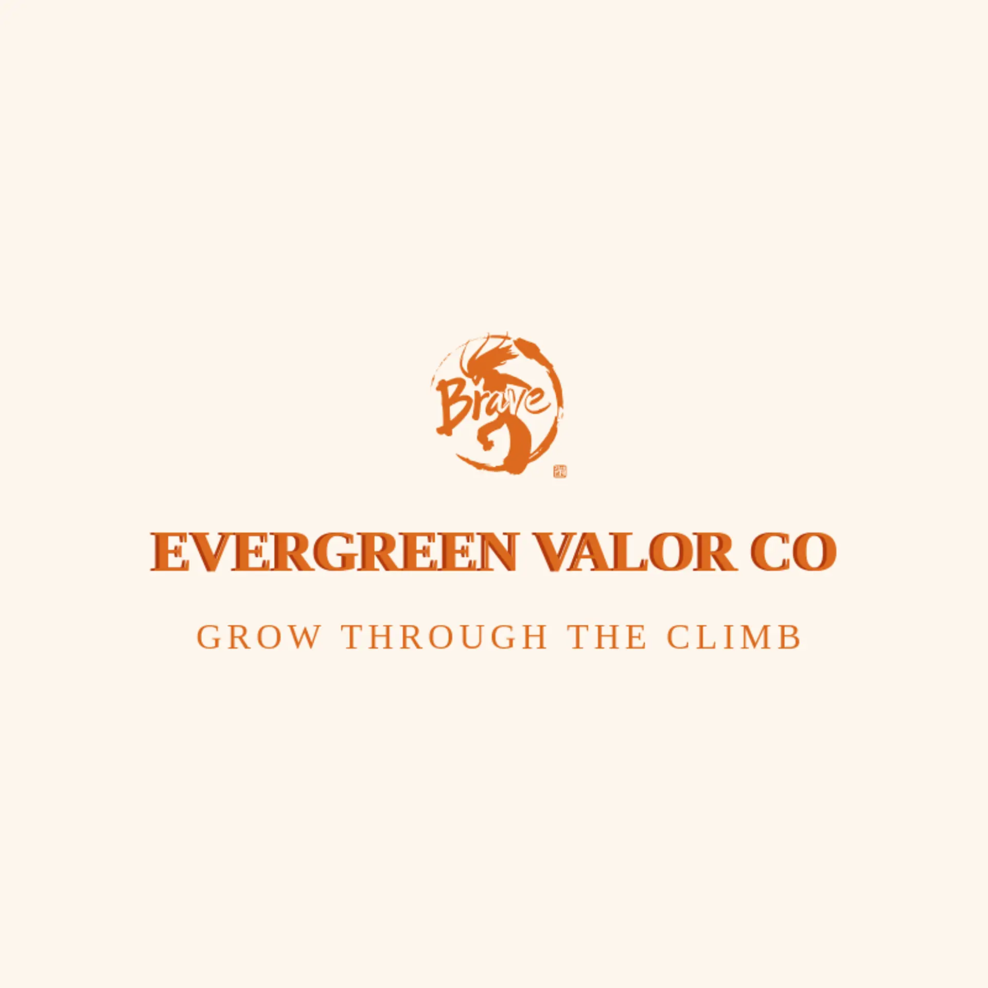 Evergreen Valor Co logo for brave