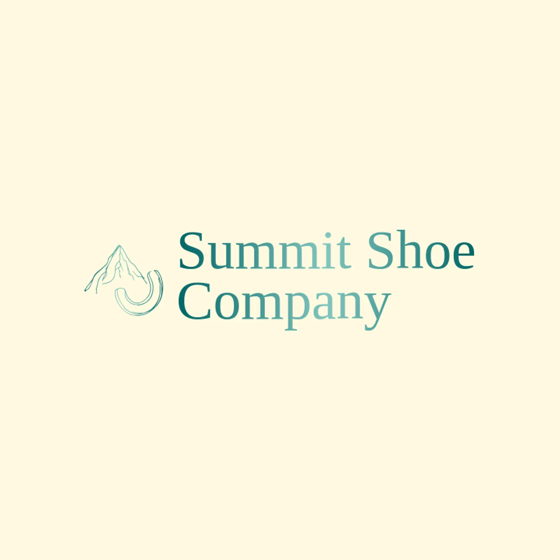 Summit Shoe Company logo for horseshoe