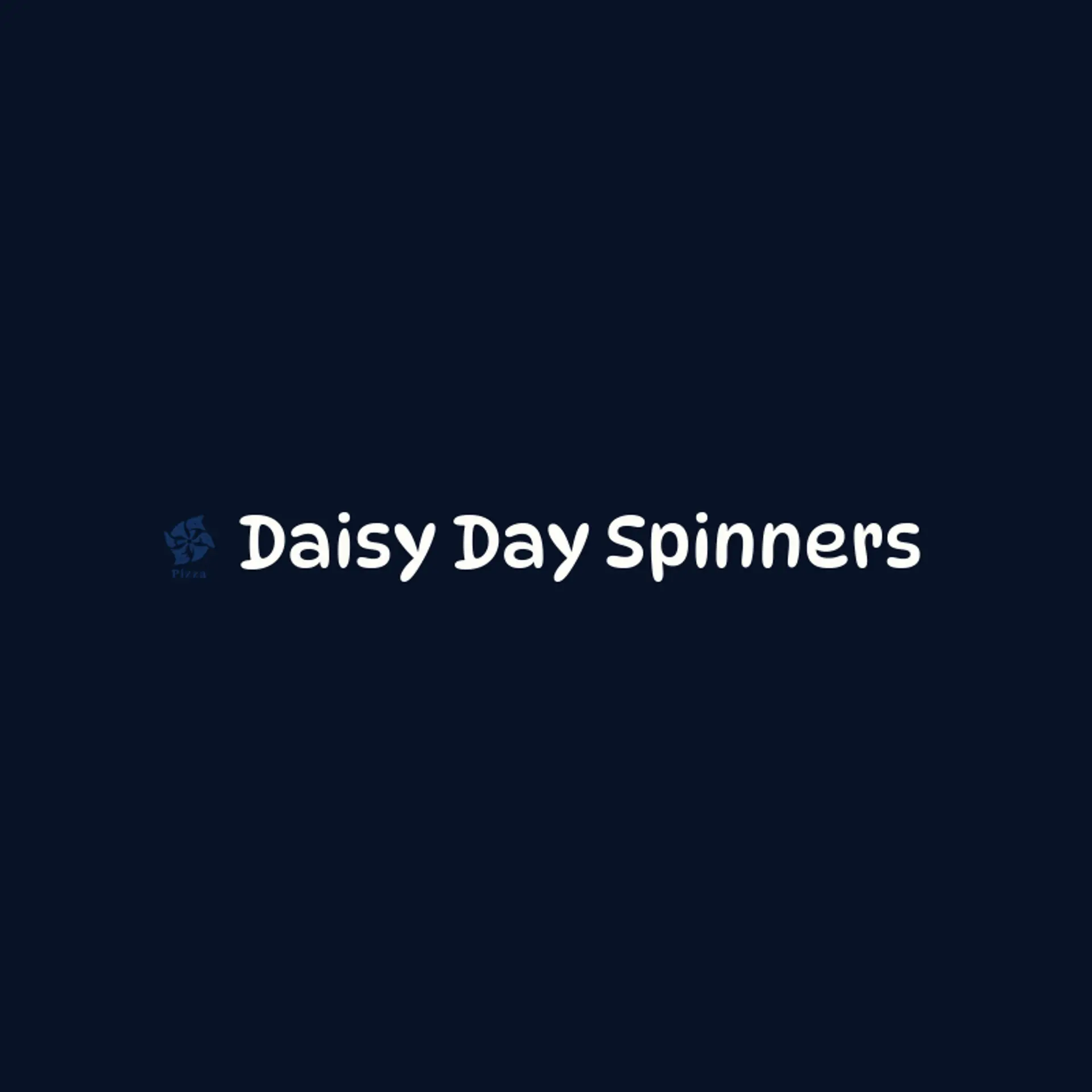 Daisy Day Spinners logo for pinwheel