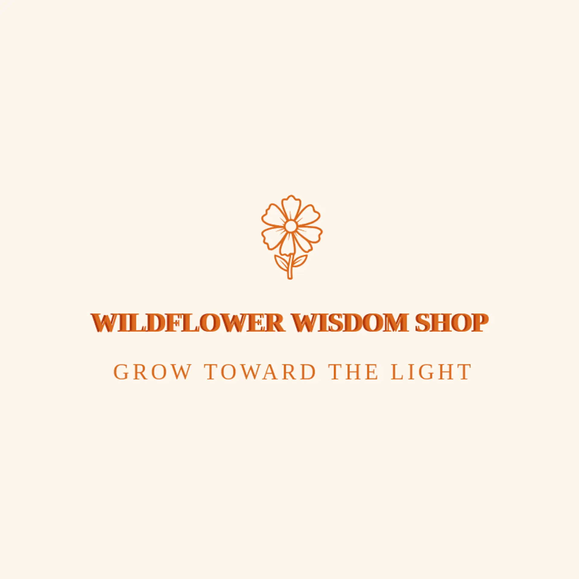 Wildflower Wisdom Shop logo for spiritual
