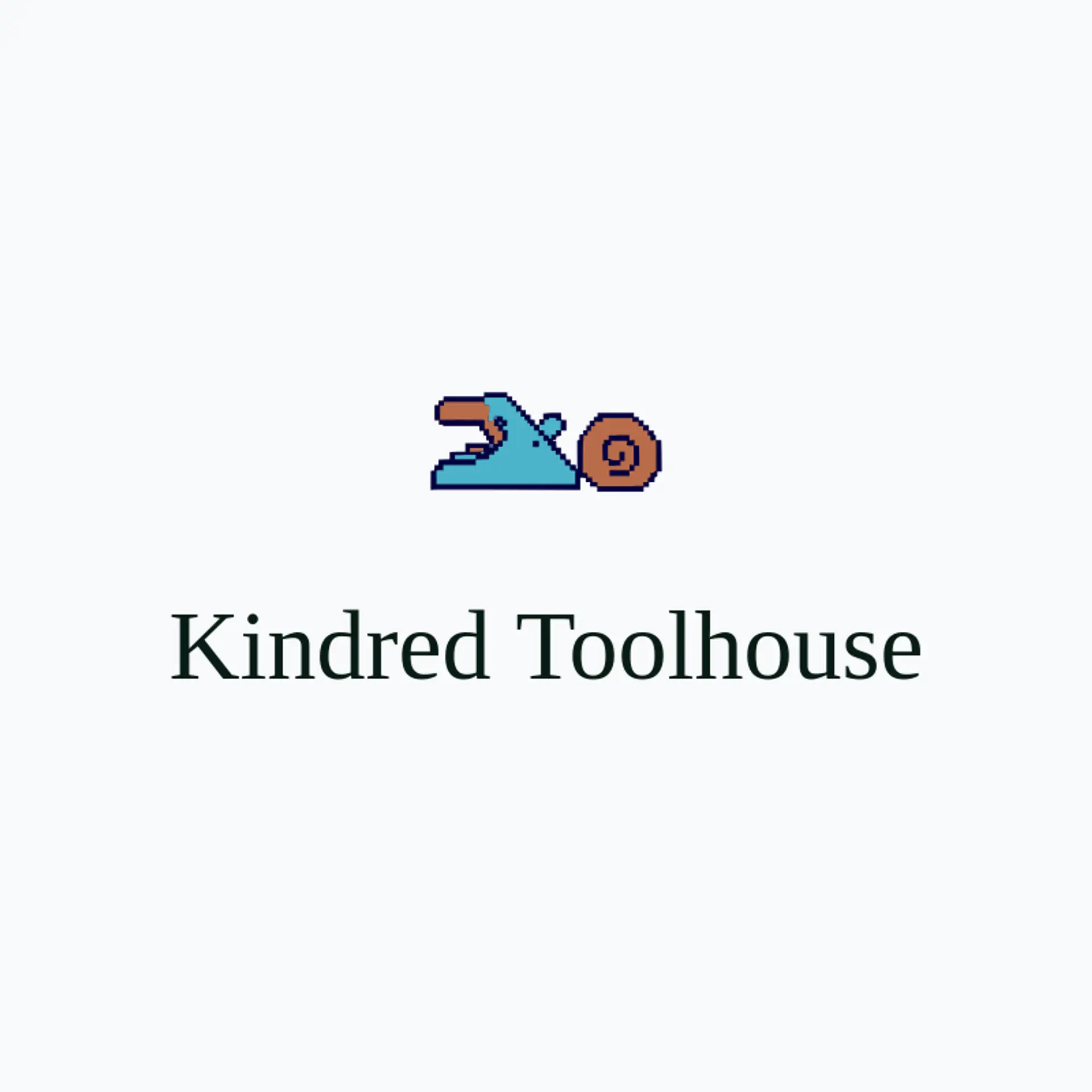 Kindred Toolhouse logo for workshop