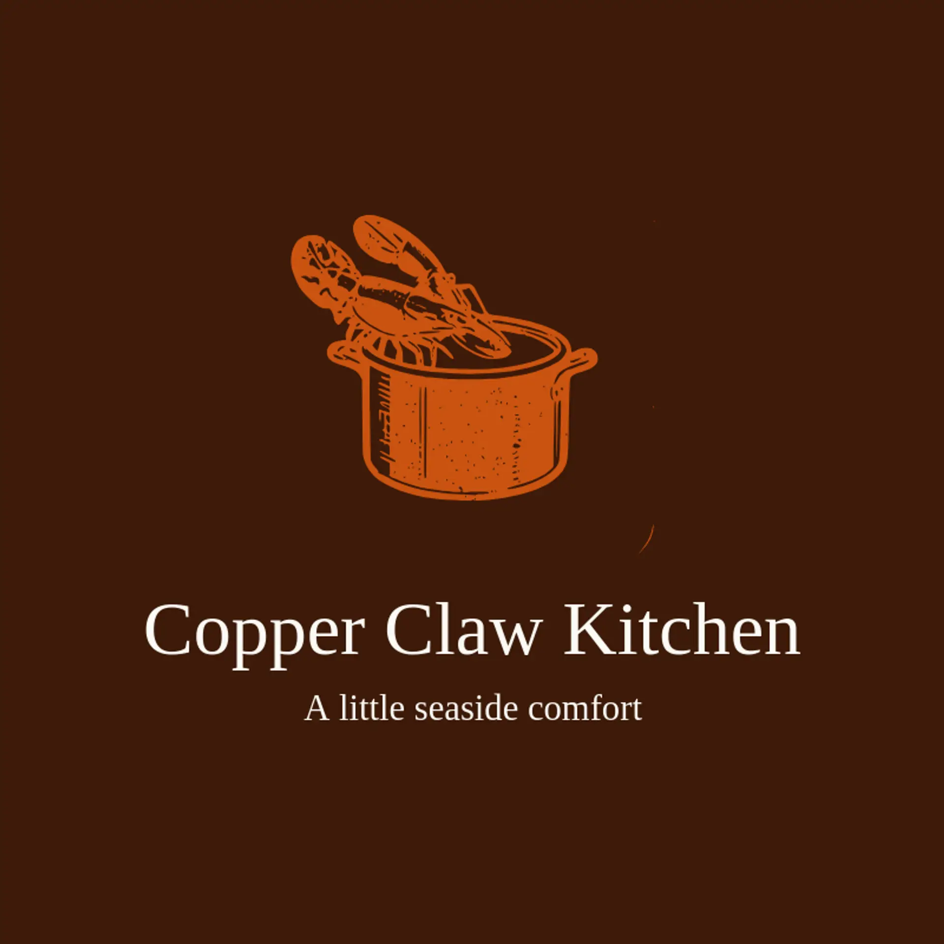 Copper Claw Kitchen logo for lobster