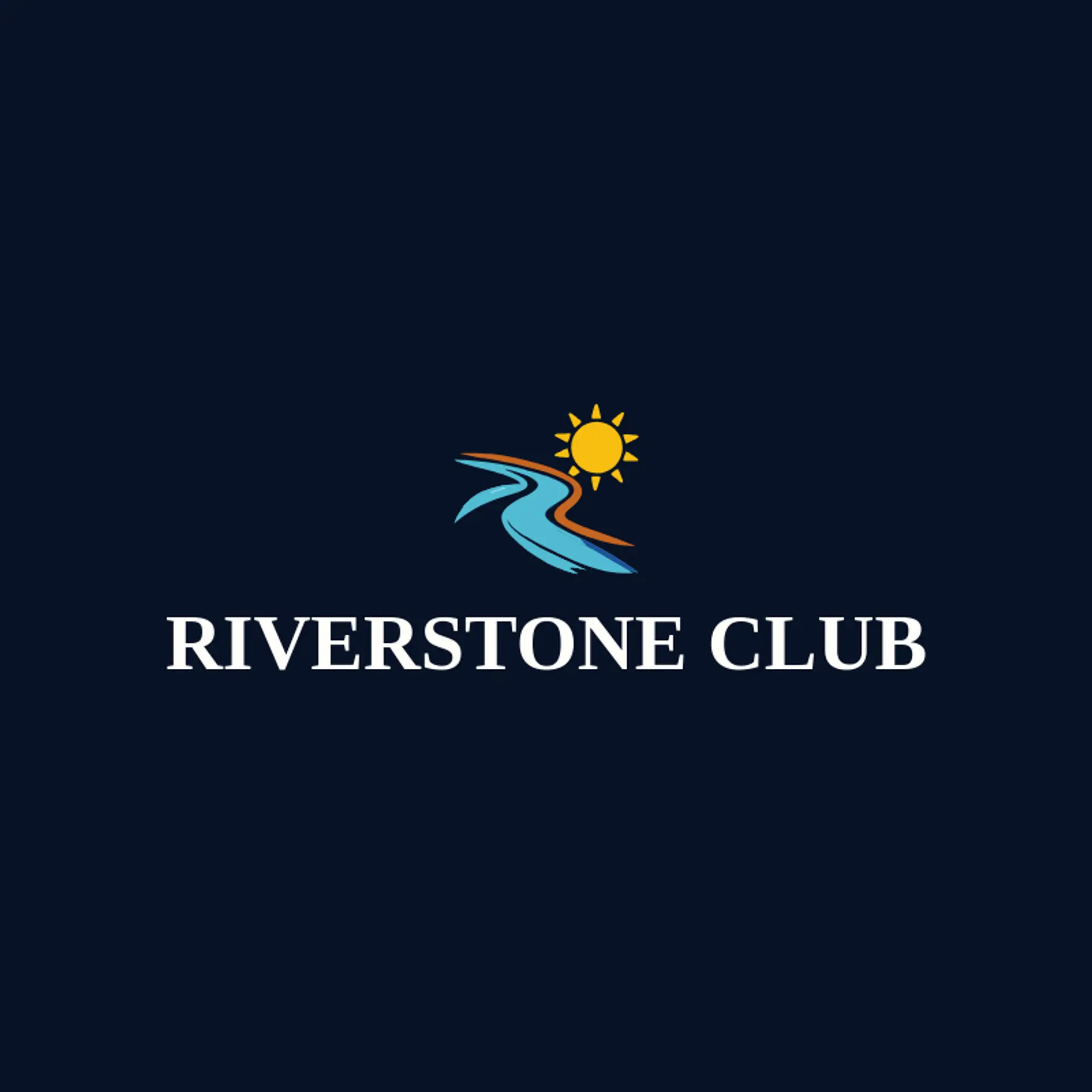 Riverstone Club logo for river