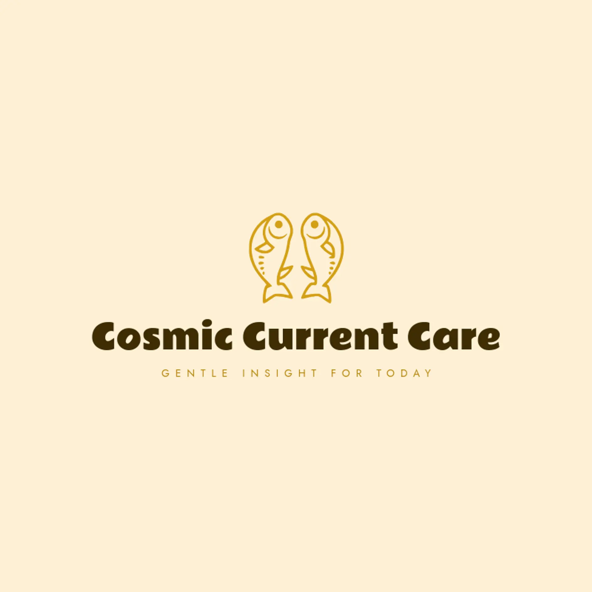 Cosmic Current Care logo for pisces