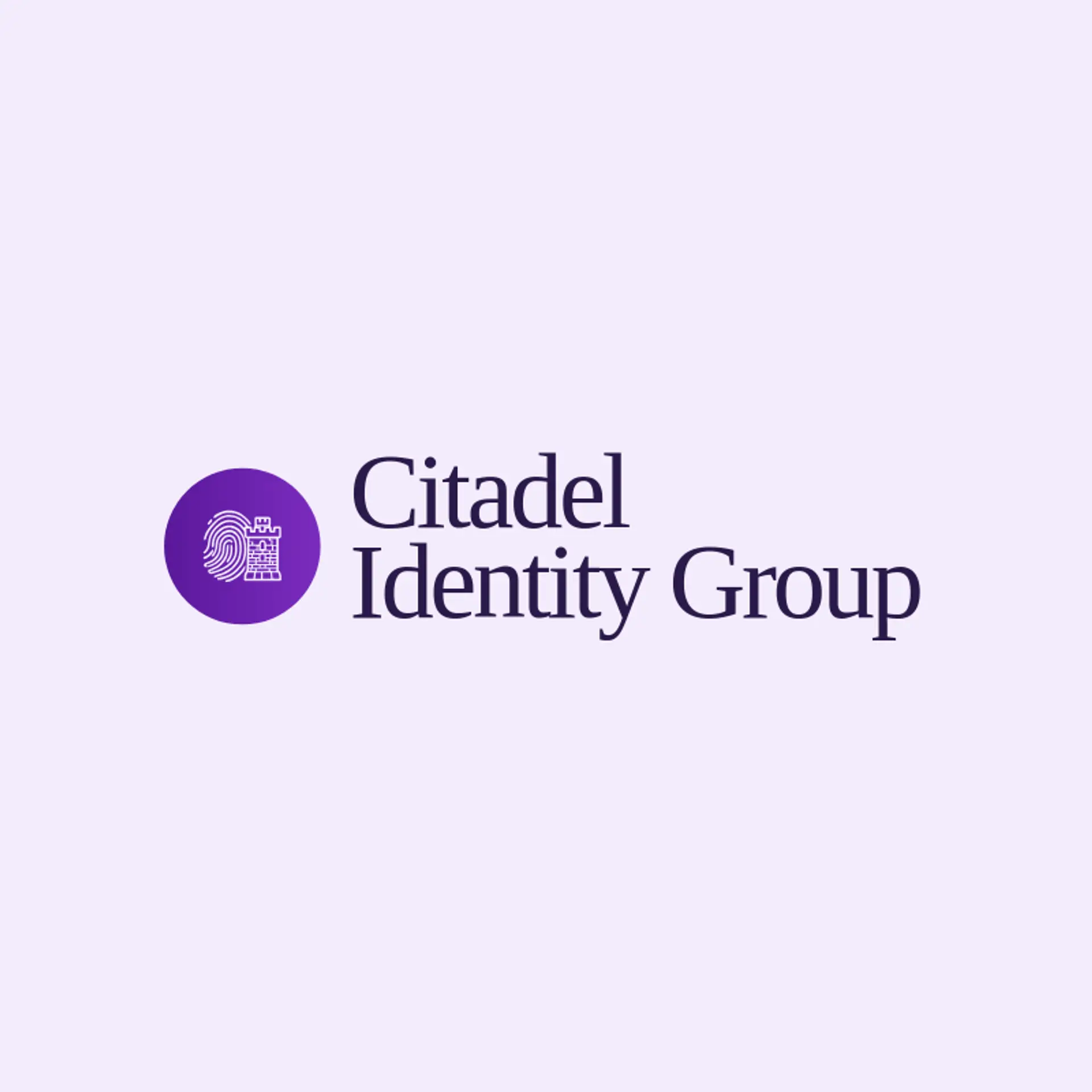 Citadel Identity Group logo for fingerprint